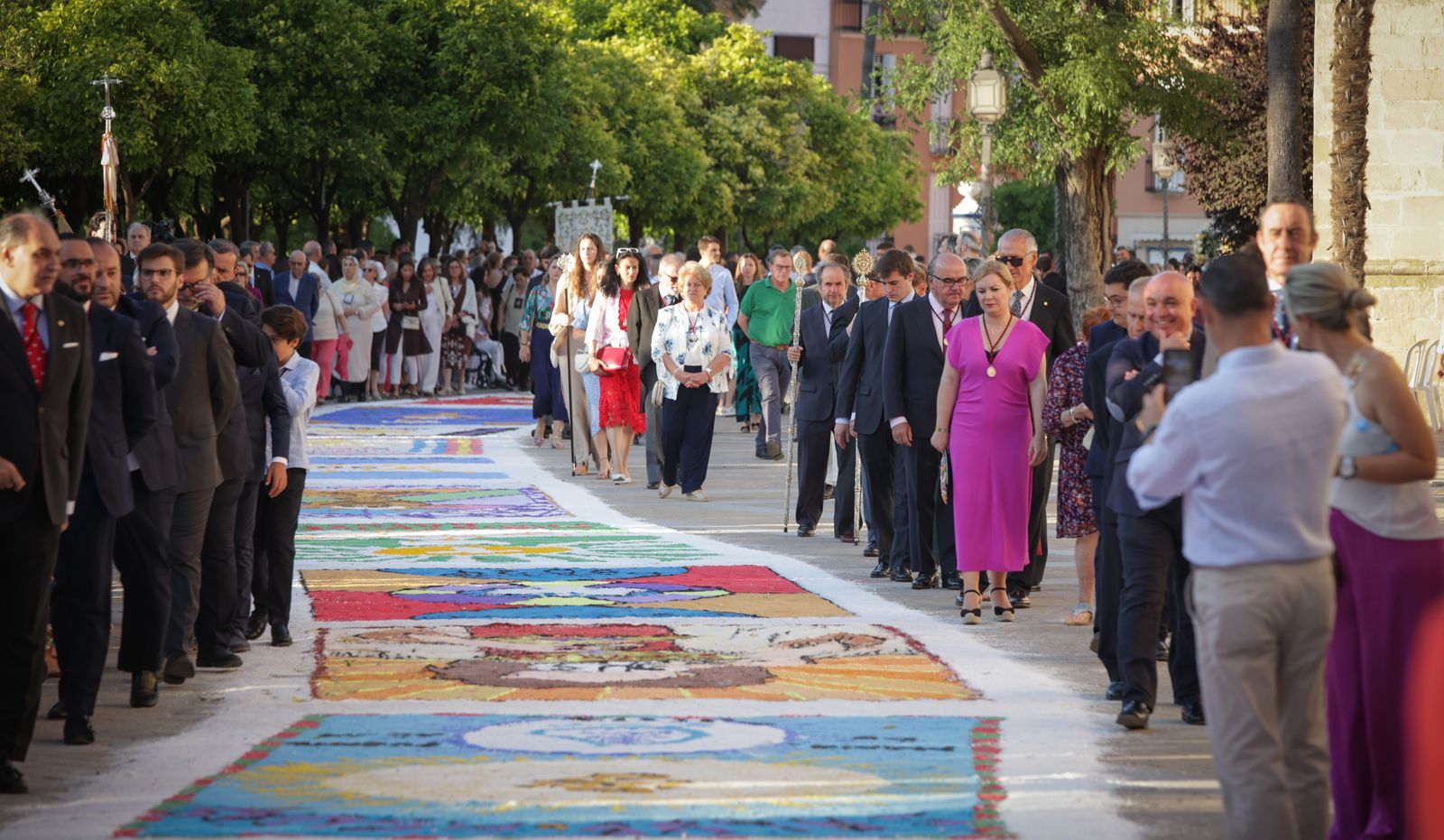 Imágenes de la procesión del Corpus en Jerez