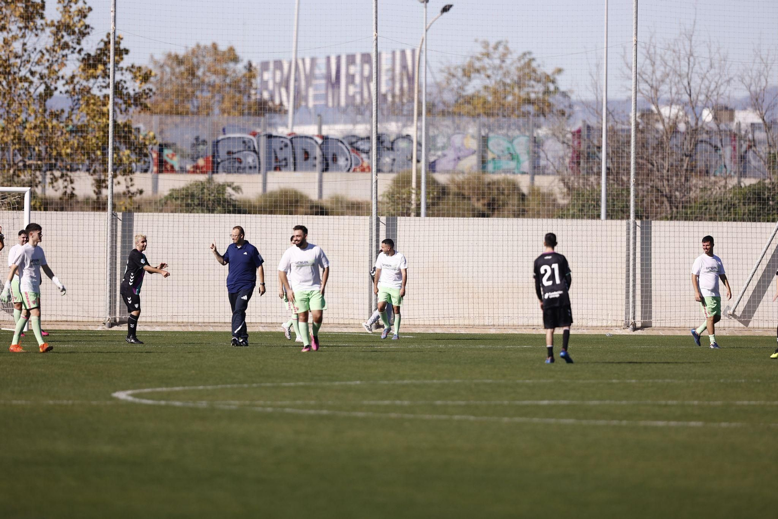 El Málaga CF Genuine se impone a la selección malagueña de influencers