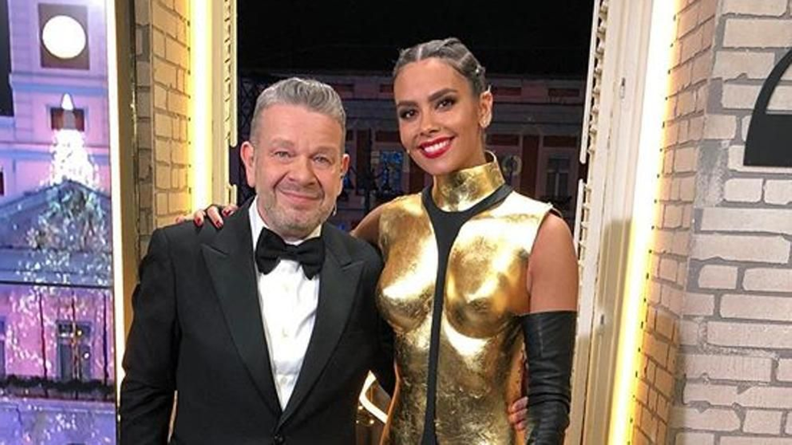 Alberto Chicote y Cristina Pedroche en las pasadas campanadas