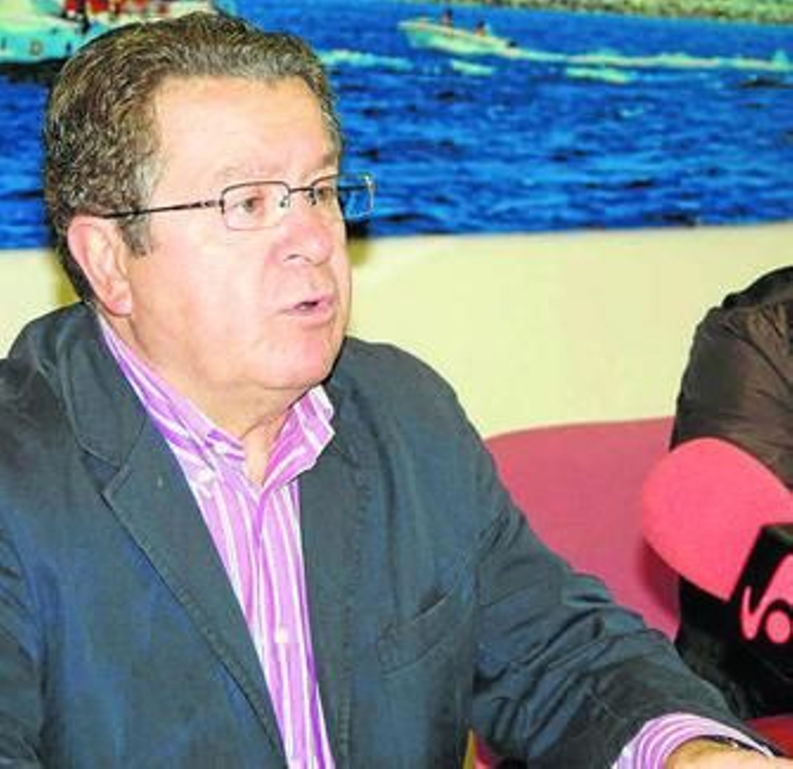 El concejal de Cultura, Ramón Ramírez, ayer en la presentación.