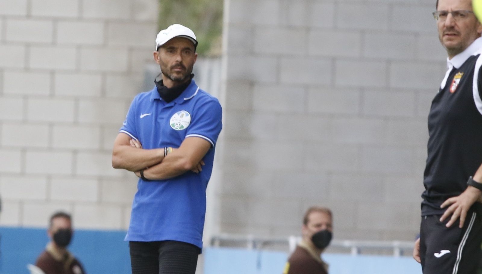 Dimas Carrasco, durante un partido de la pasada temporada.