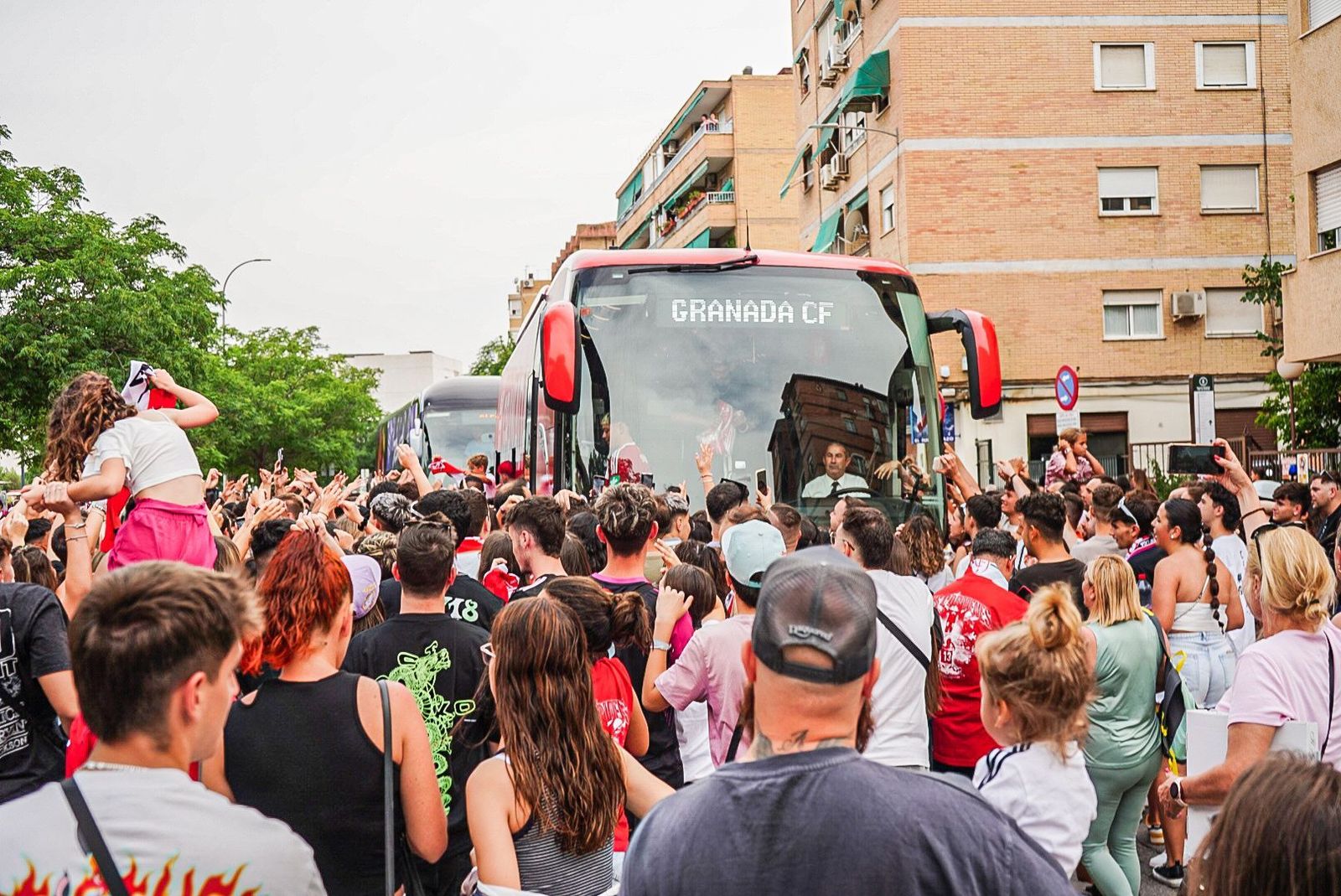 La llegada de Saiko a Los Cármenes, en imágenes
