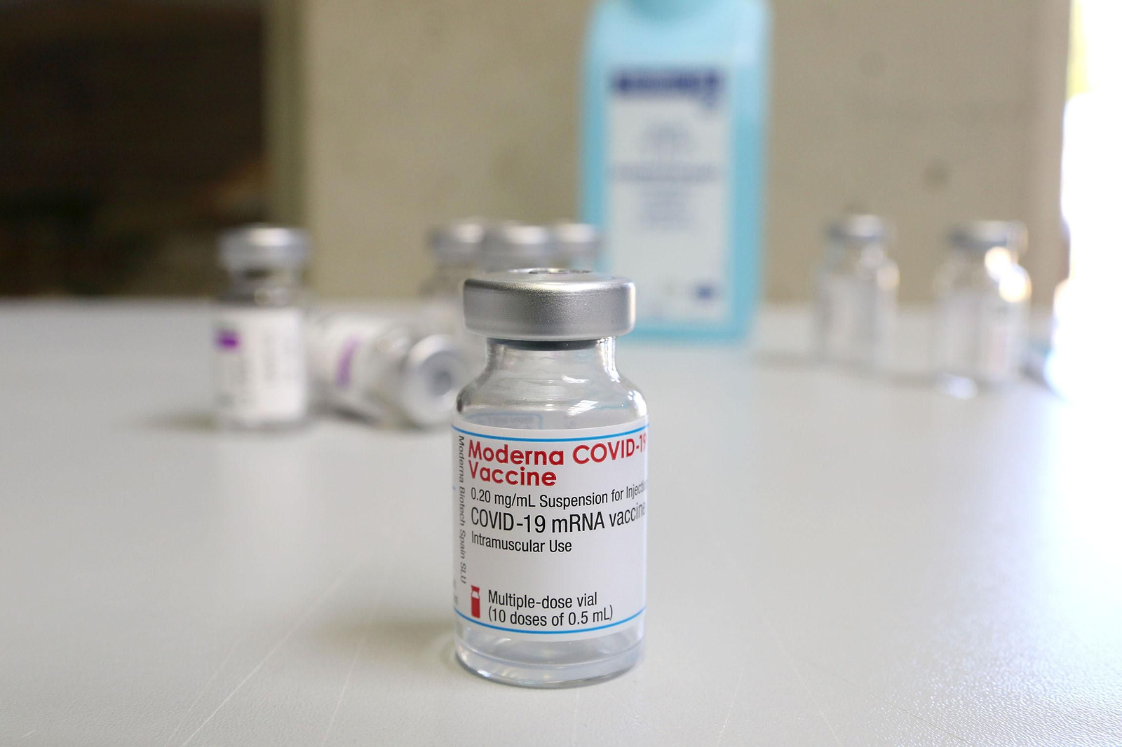 Vacuna de Moderna contra el Covid-19.