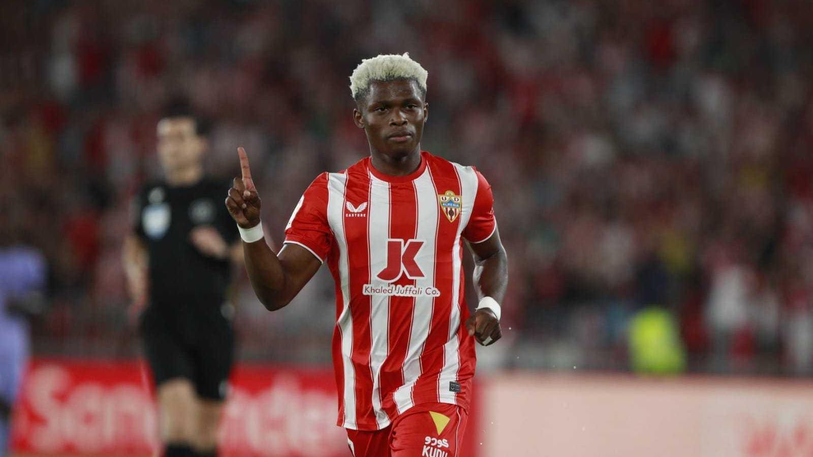 Ramazani celebra su primer tanto en la máxima categoría