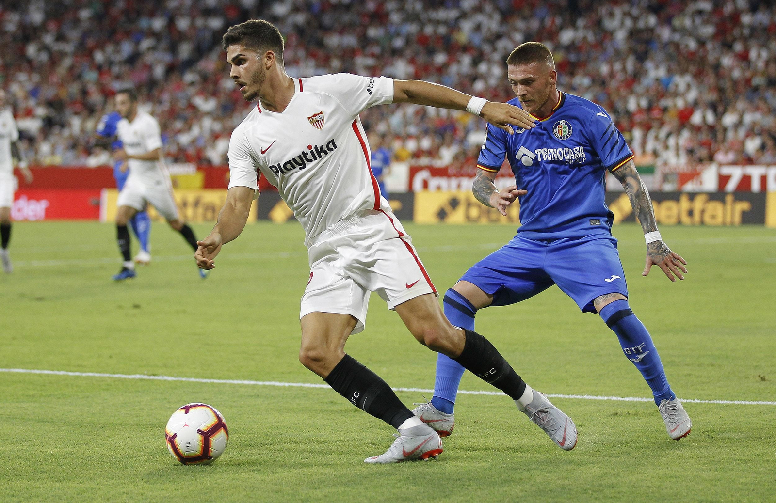 El Sevilla FC-Getafe, en imágenes