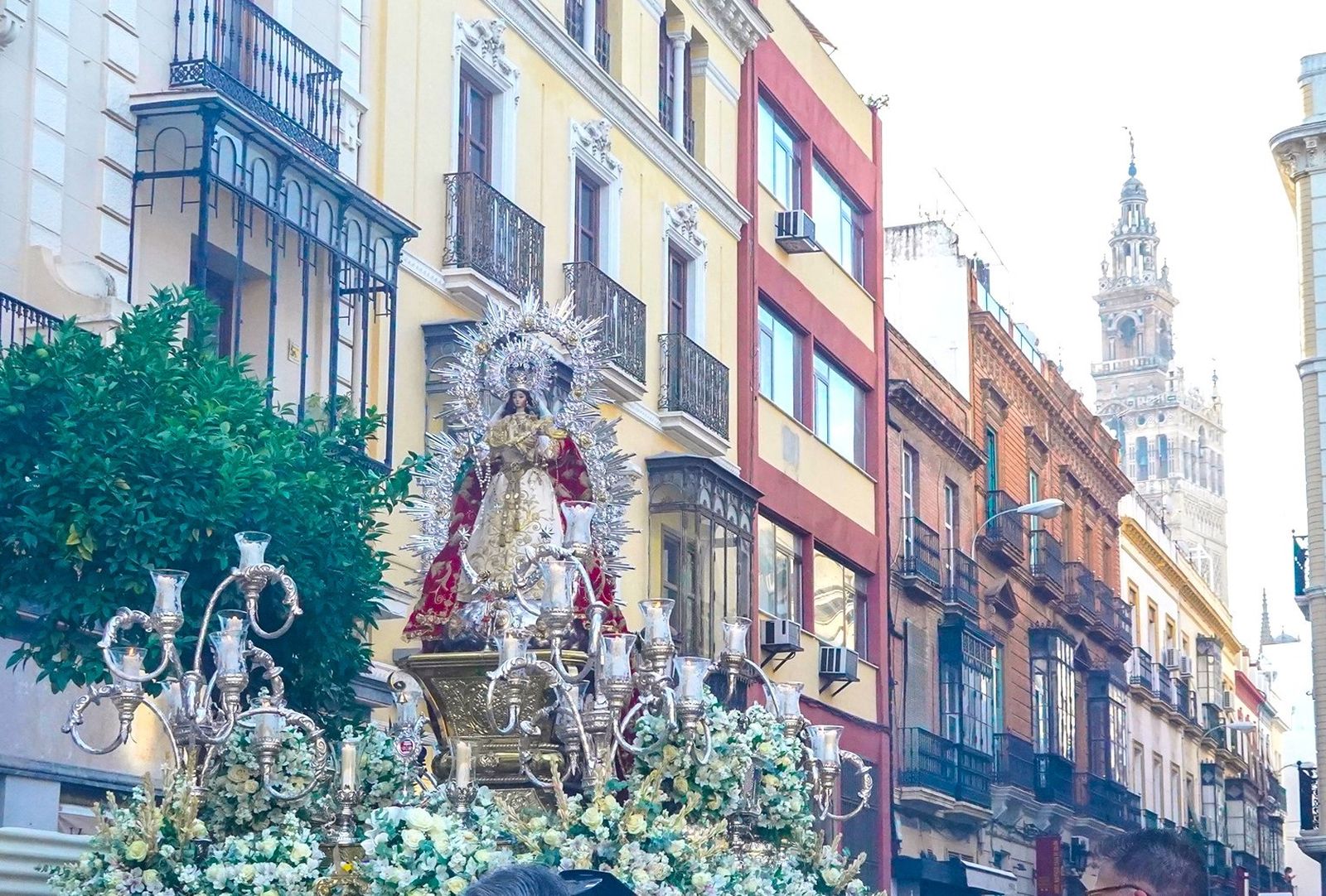La Virgen de Montemayor en Sevilla.