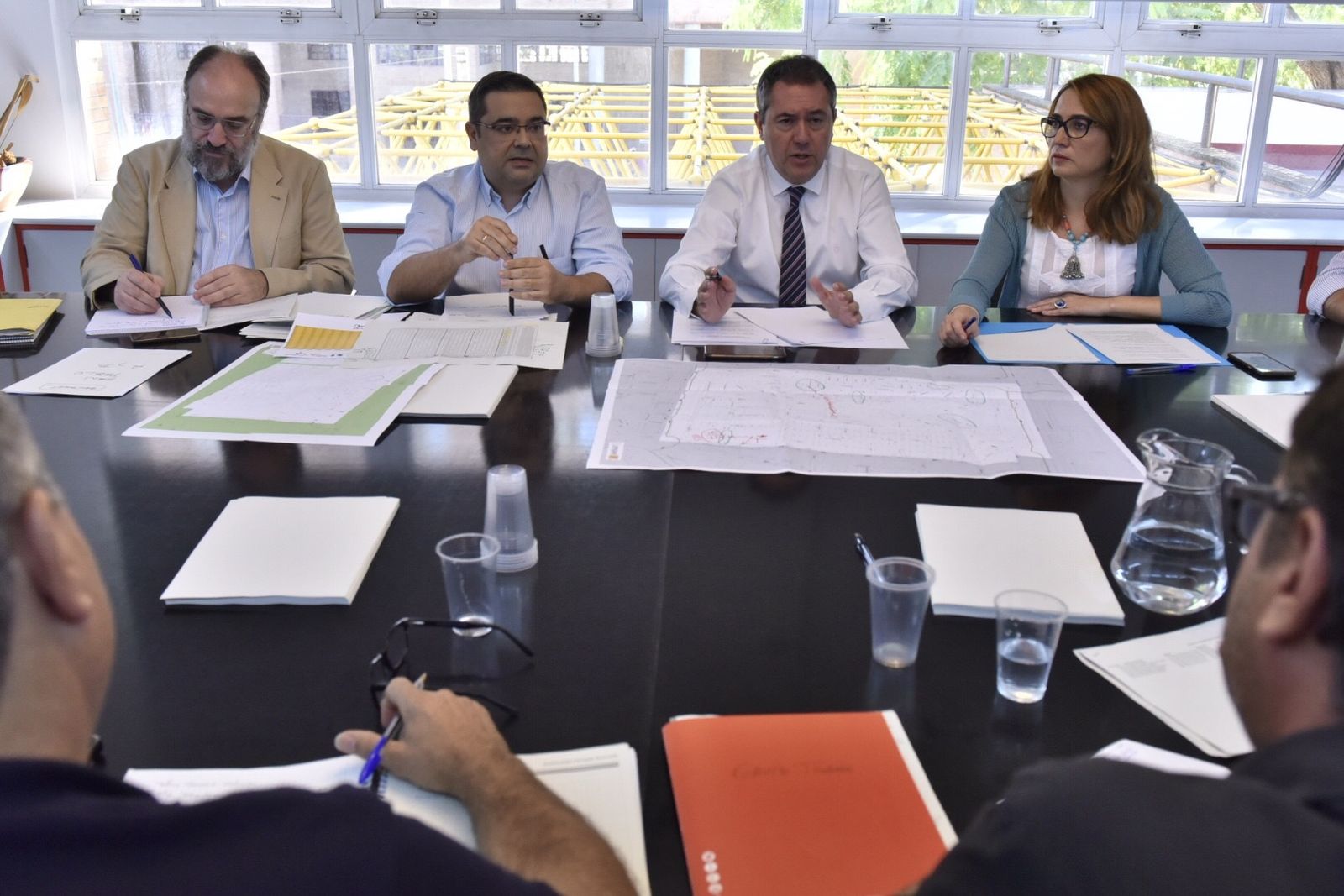 Reunión de Espadas con el comité de Lipasam