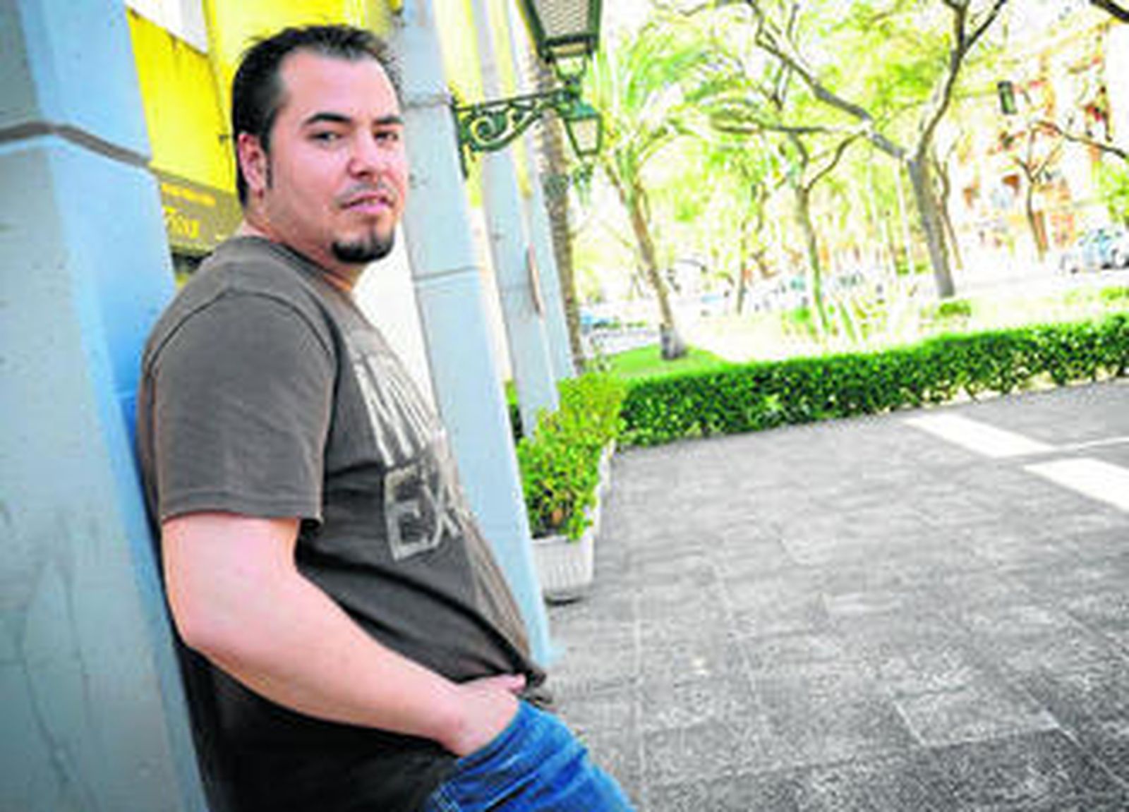 José Antonio Carrillo 'Kiko', días atrás, durante la entrevista.