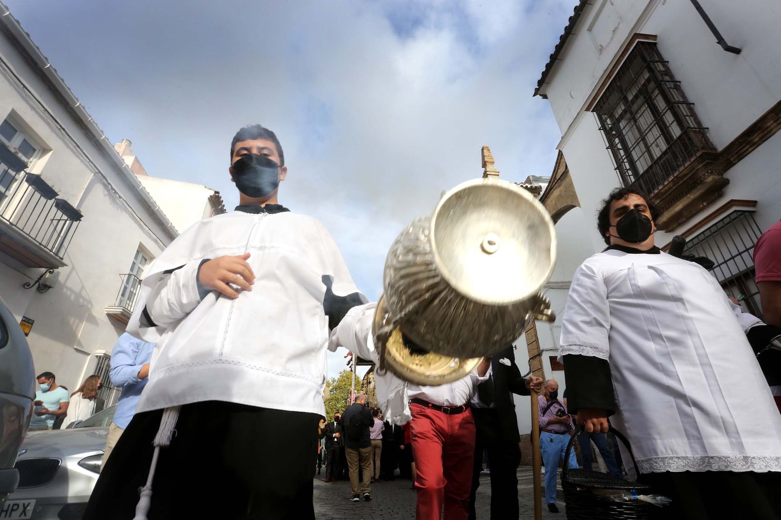 Salida procesional de la Virgen de los Dolores