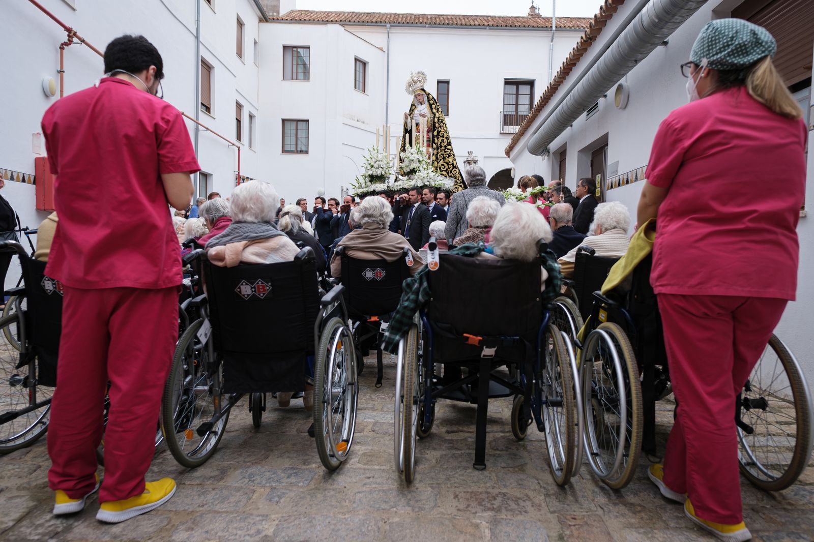 Las imágenes del rosario de la aurora de Montesión