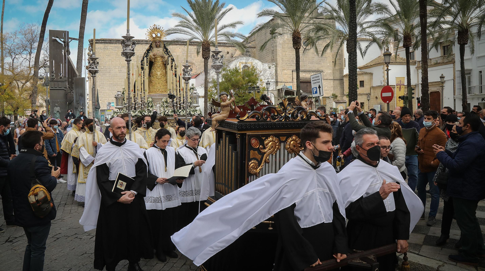 Loreto se trasladó hasta la basílica de la Merced