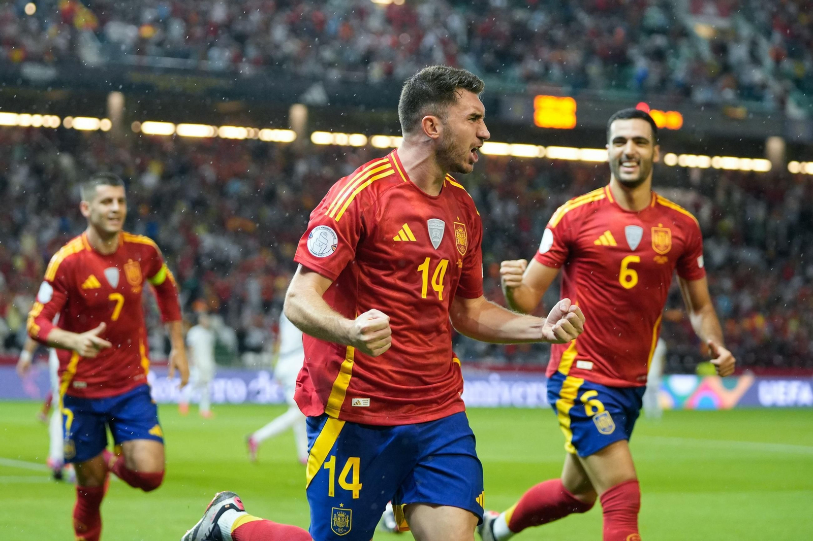 Las fotos del España - Serbia en Córdoba