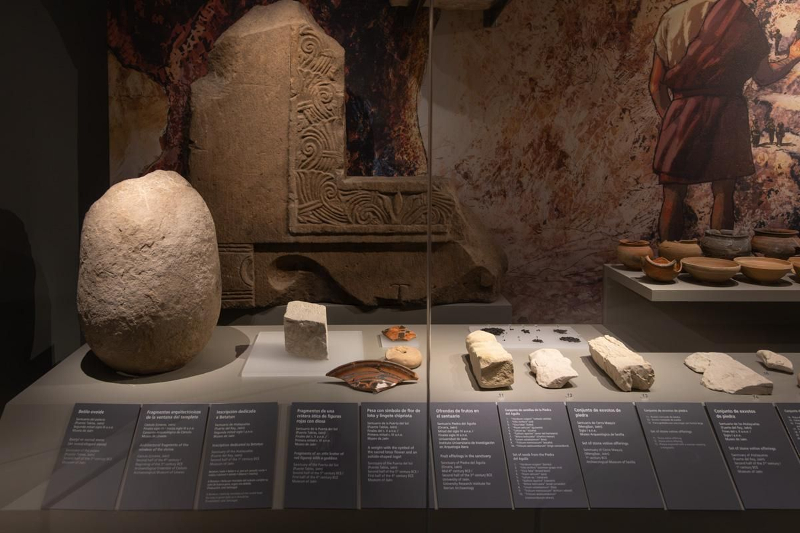 Exposición La Dama, el Príncipe, el Héroe y la Diosa, en el Museo Íbero
