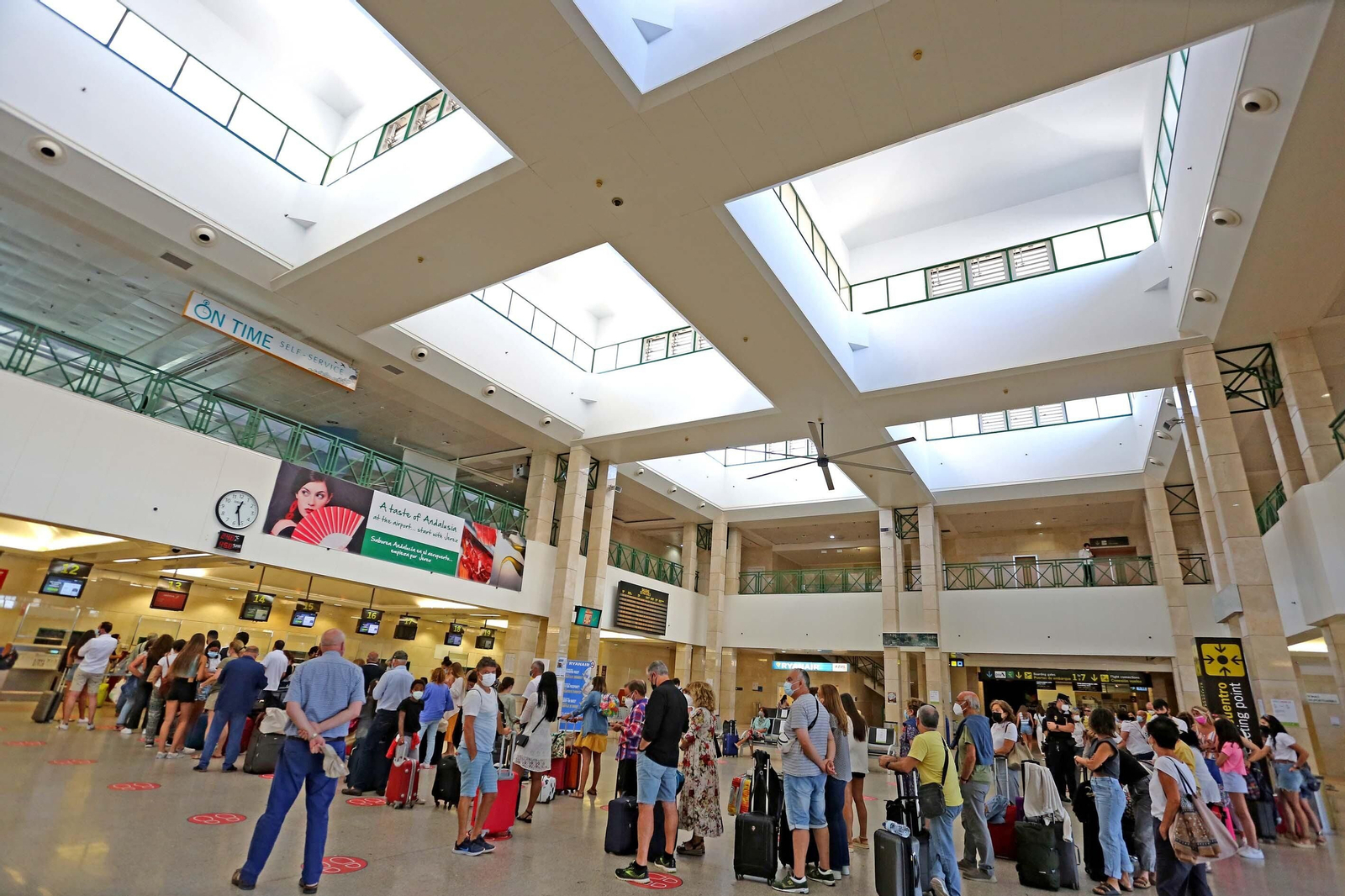 El Aeropuerto de Jerez se llena en Julio