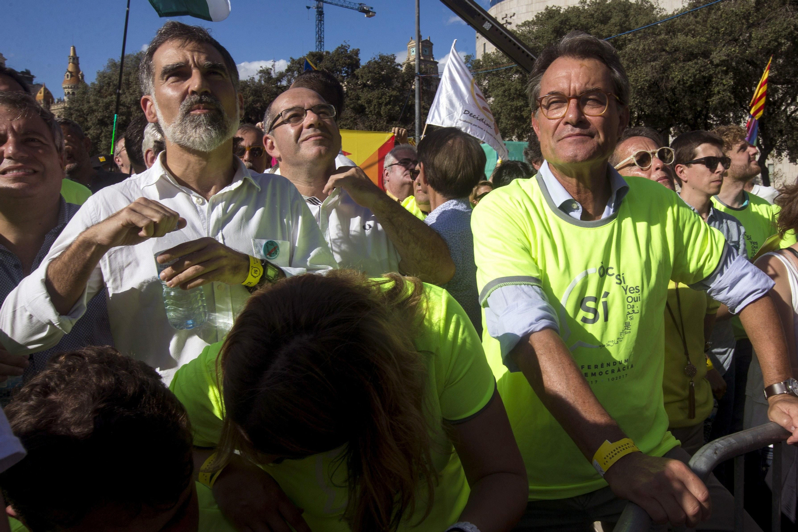 La manifestación independentista de la Diada, en imágenes