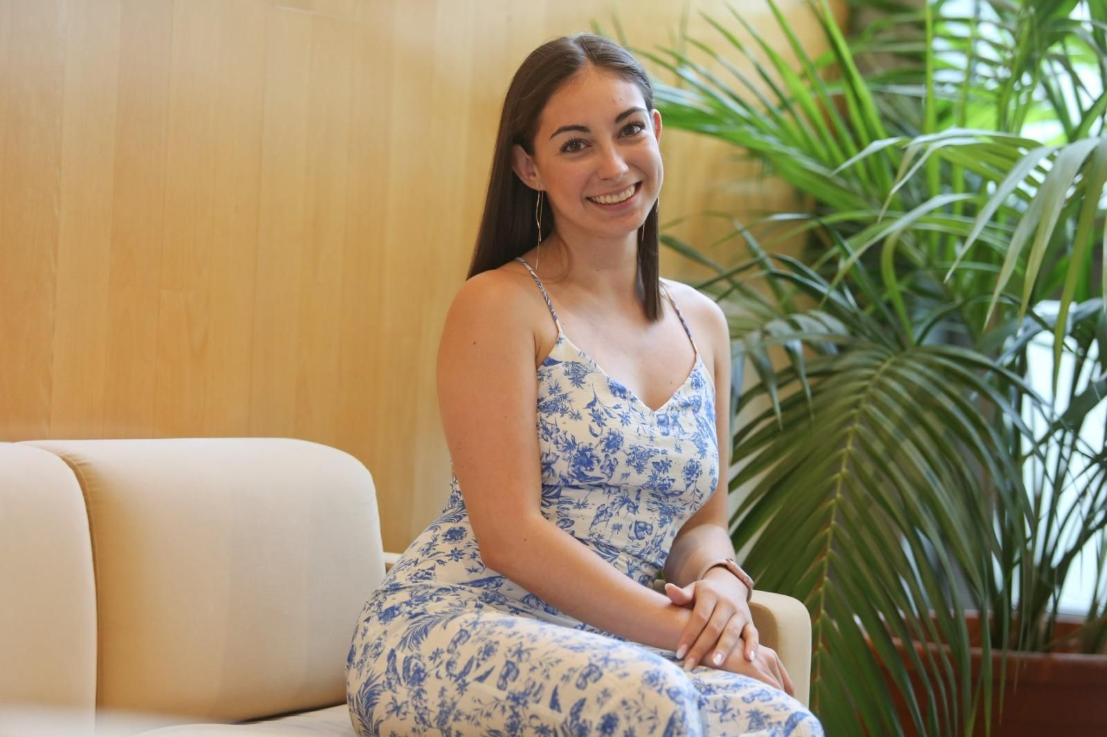 Natalia Baldizzone recibe la Biznaga de la Diputación de Málaga por sus méritos deporivos