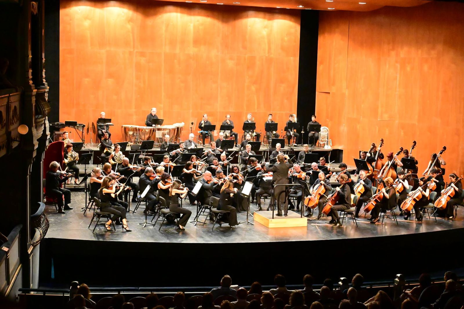 José María Moreno Valiente con la OFM en el último programa de la temporada 23-24