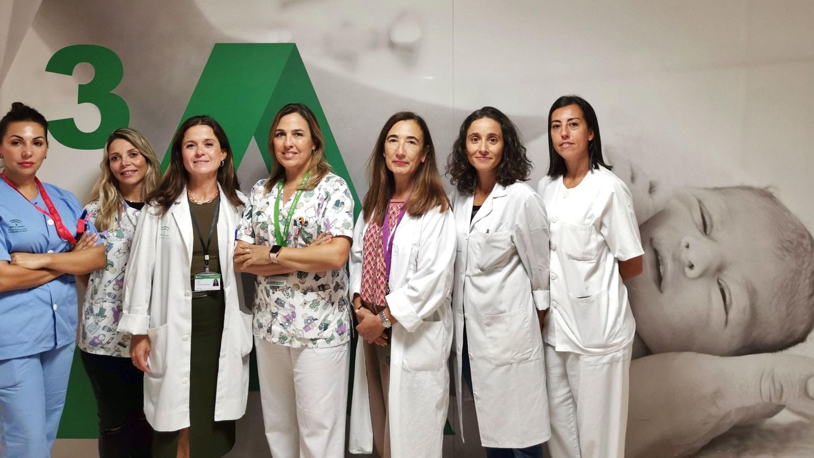 Equipo multidisciplinar del Valme implicado en el programa de inmunización conformado por tres servicios clínicos.