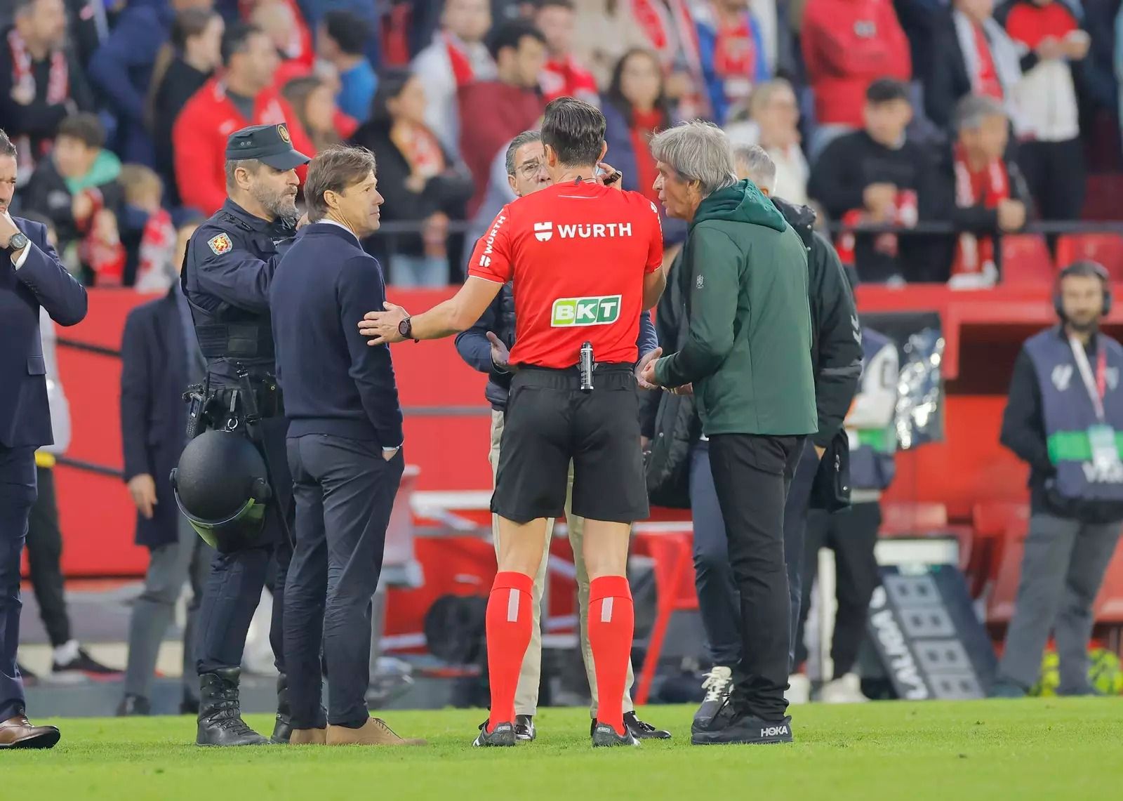 Dispositivo seguridad Betis - Sevilla