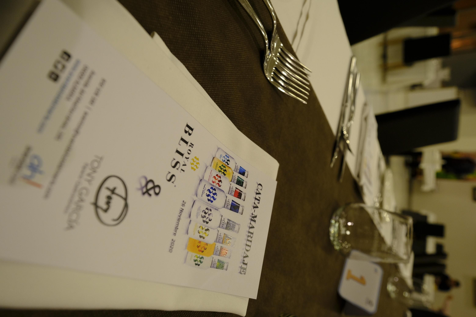 Fotogalería Desgustación maridada Royal Bliss. Espacio Gastronómico Tony García. Almería