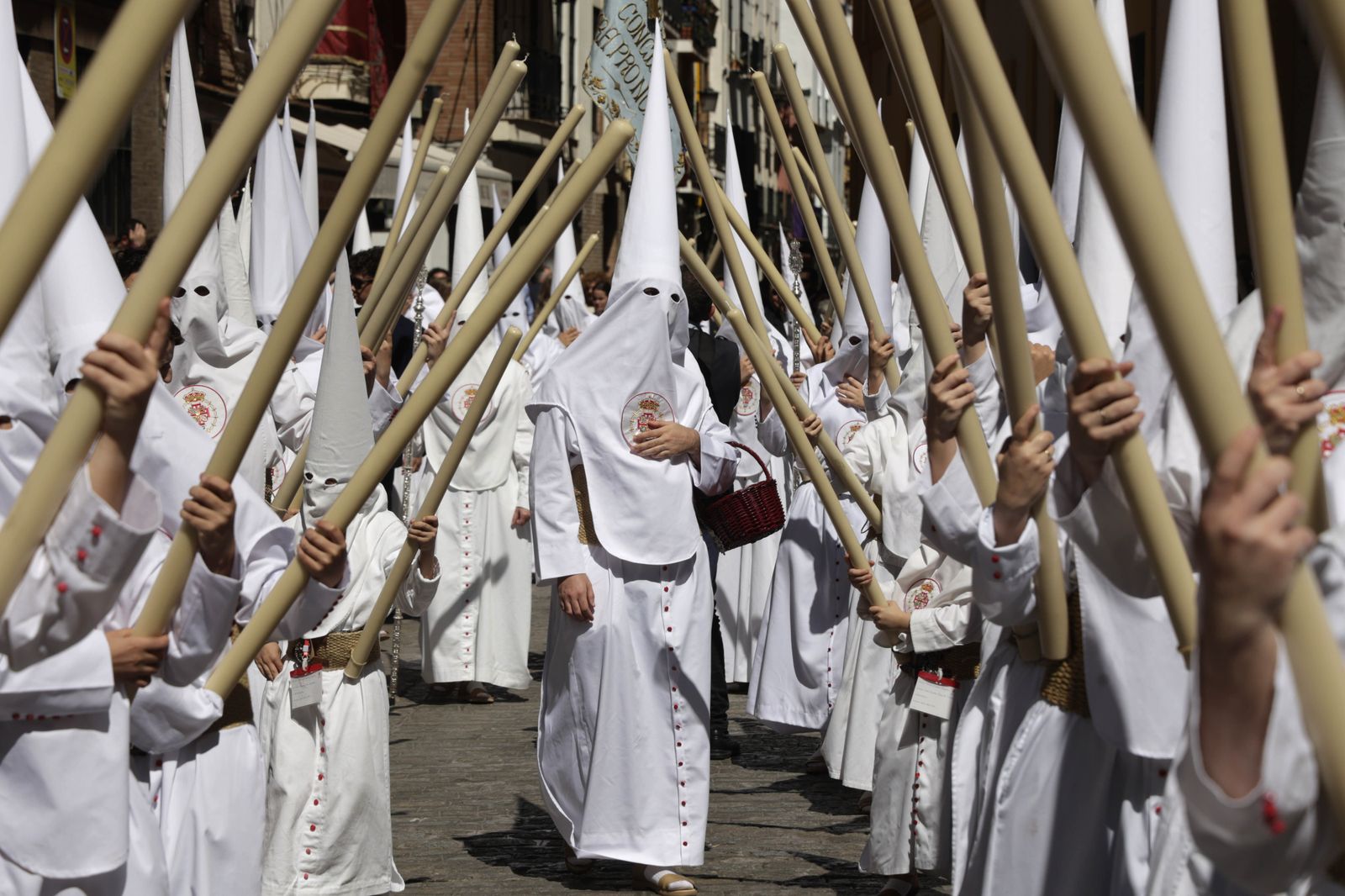 La salida de la Hermandad de la Sagrada Cena en imágenes
