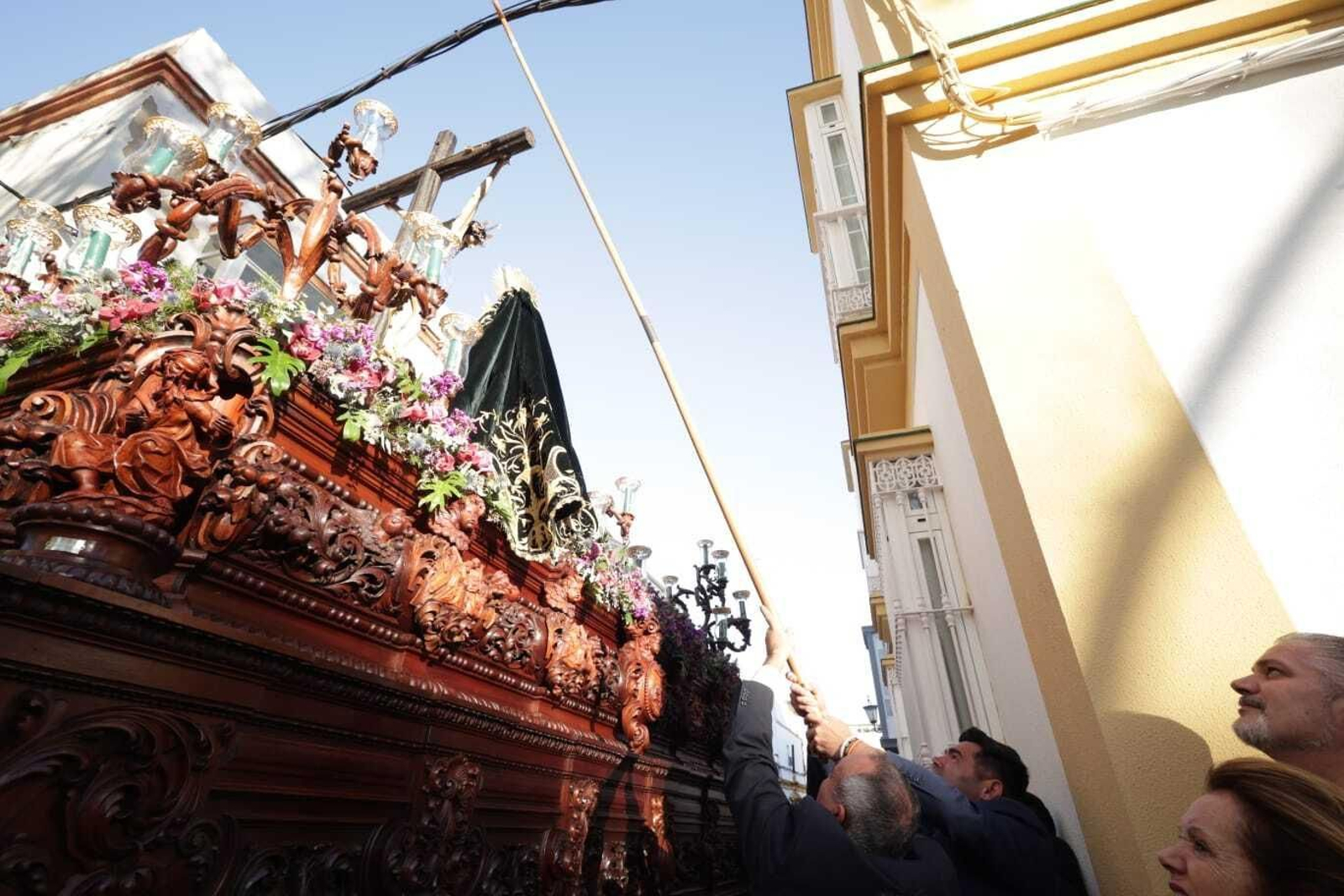 Las imágenes de la hermandad de la Veracruz de la Semana Santa de San Fernando 2023