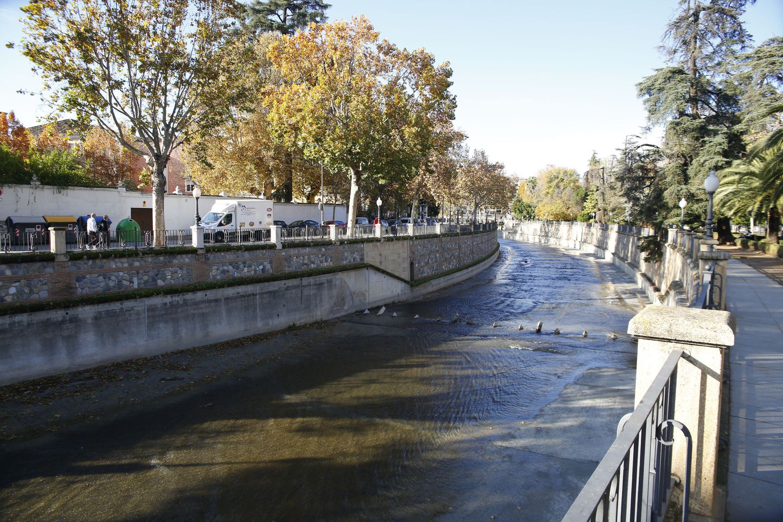 El Genil, en su tramo urbano por Granada.