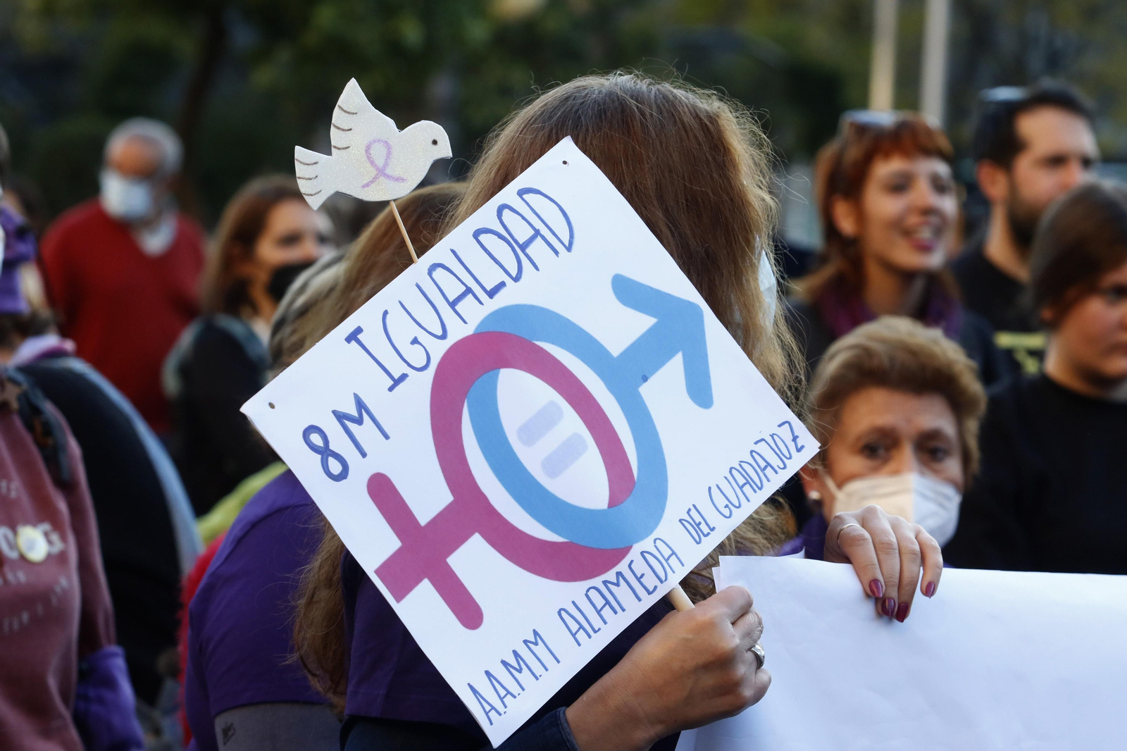 La manifestación del 8M en Córdoba, en fotografías
