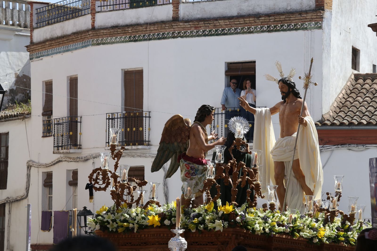 La procesión del Resucitado de Montoro, en imágenes