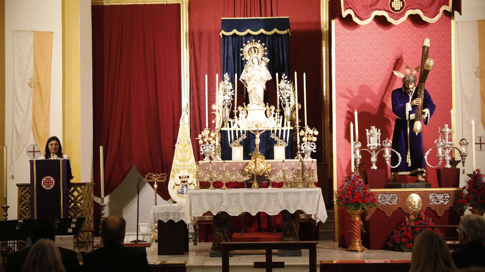 Exaltación del Nazareno a cargo de Tomás Herrera