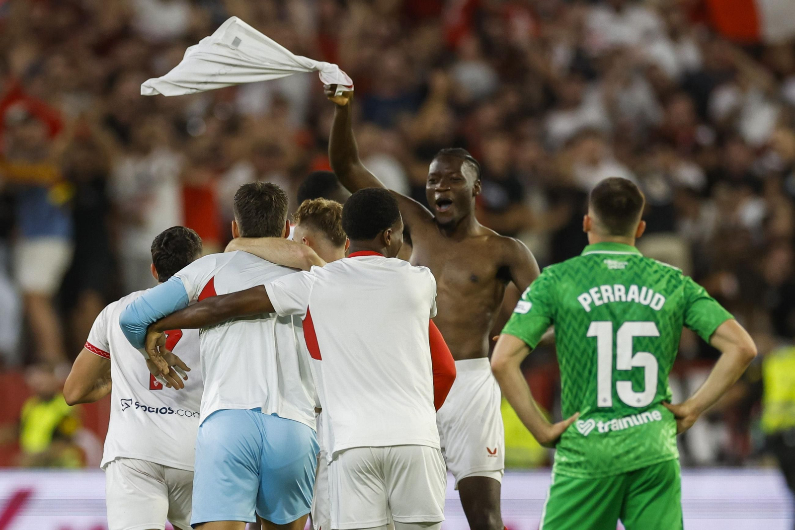 El derbi Sevilla-Betis, en imágenes