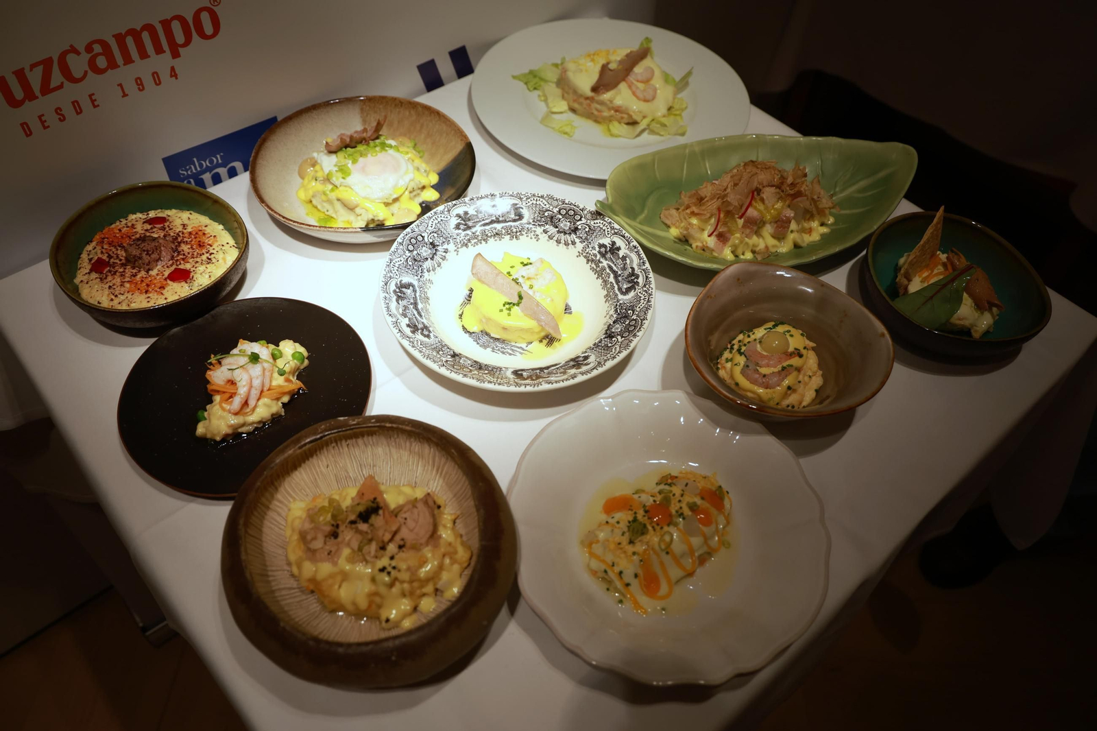 Las ensaladillas rusas participantes esta edición.