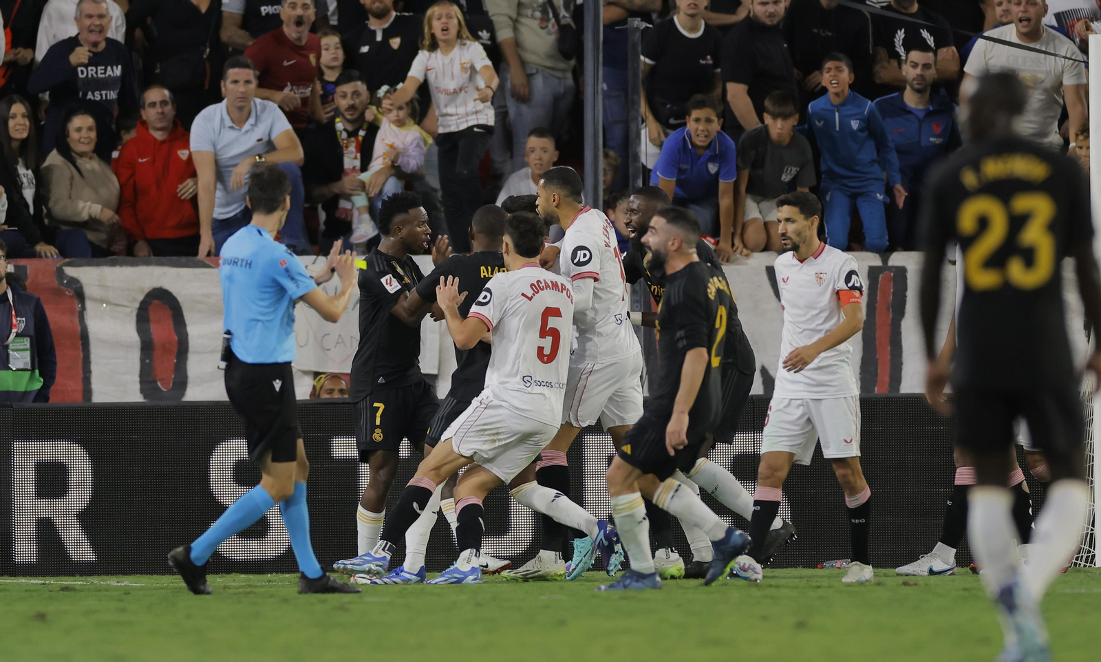 Las fotos del Sevilla-Madrid