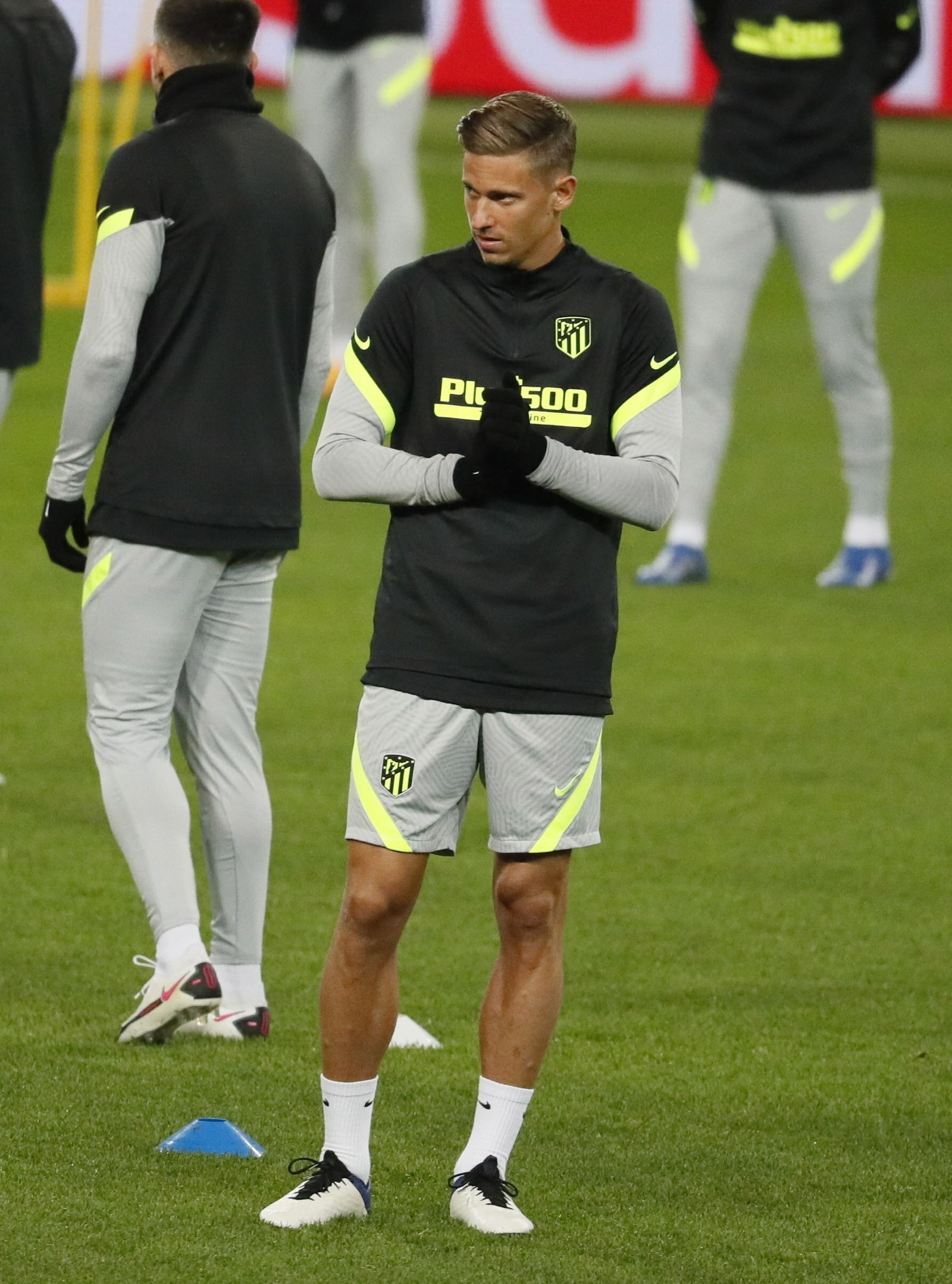 Marcos Llorente, en Moscú.