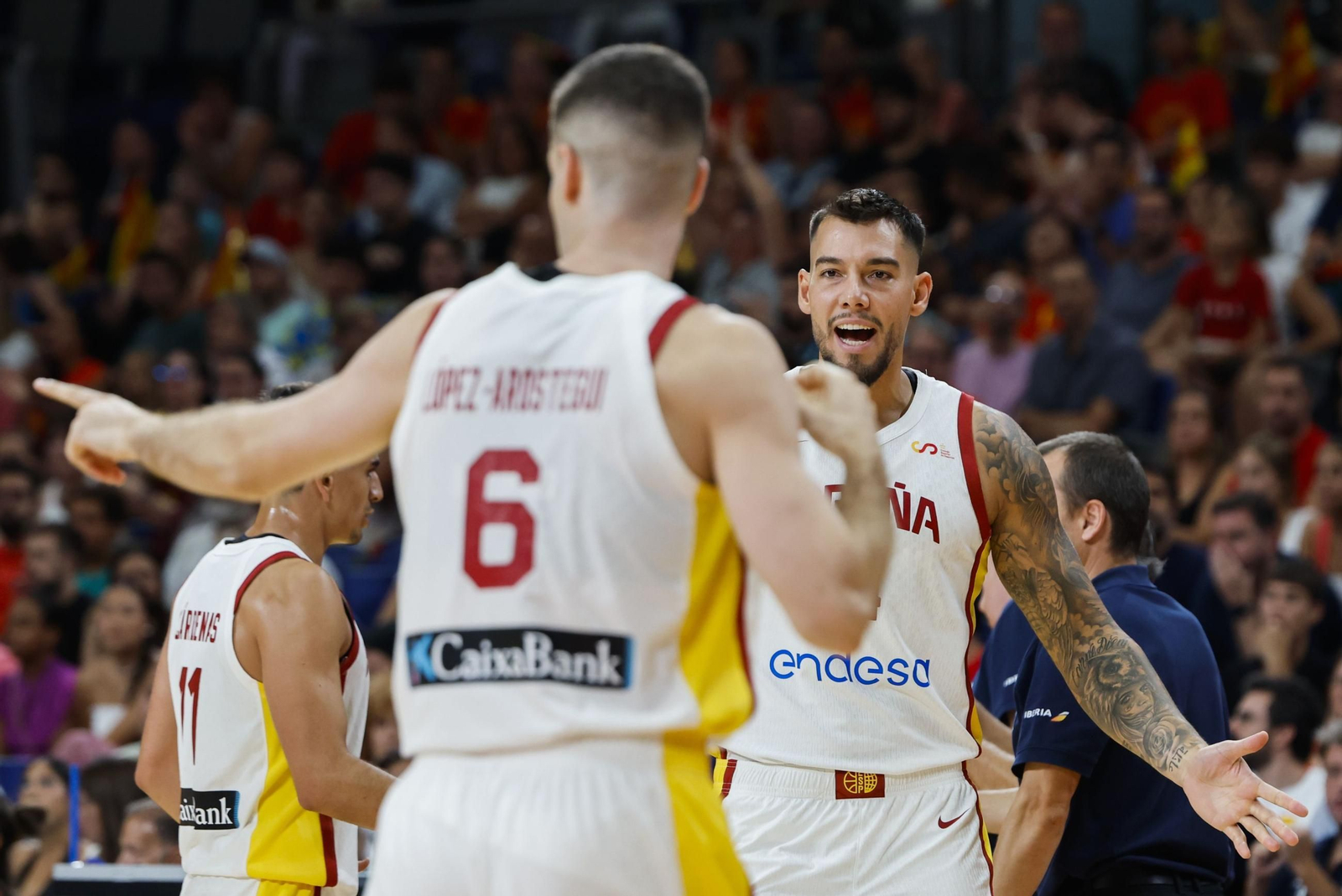Las mejores fotos del España - Alemania de baloncesto