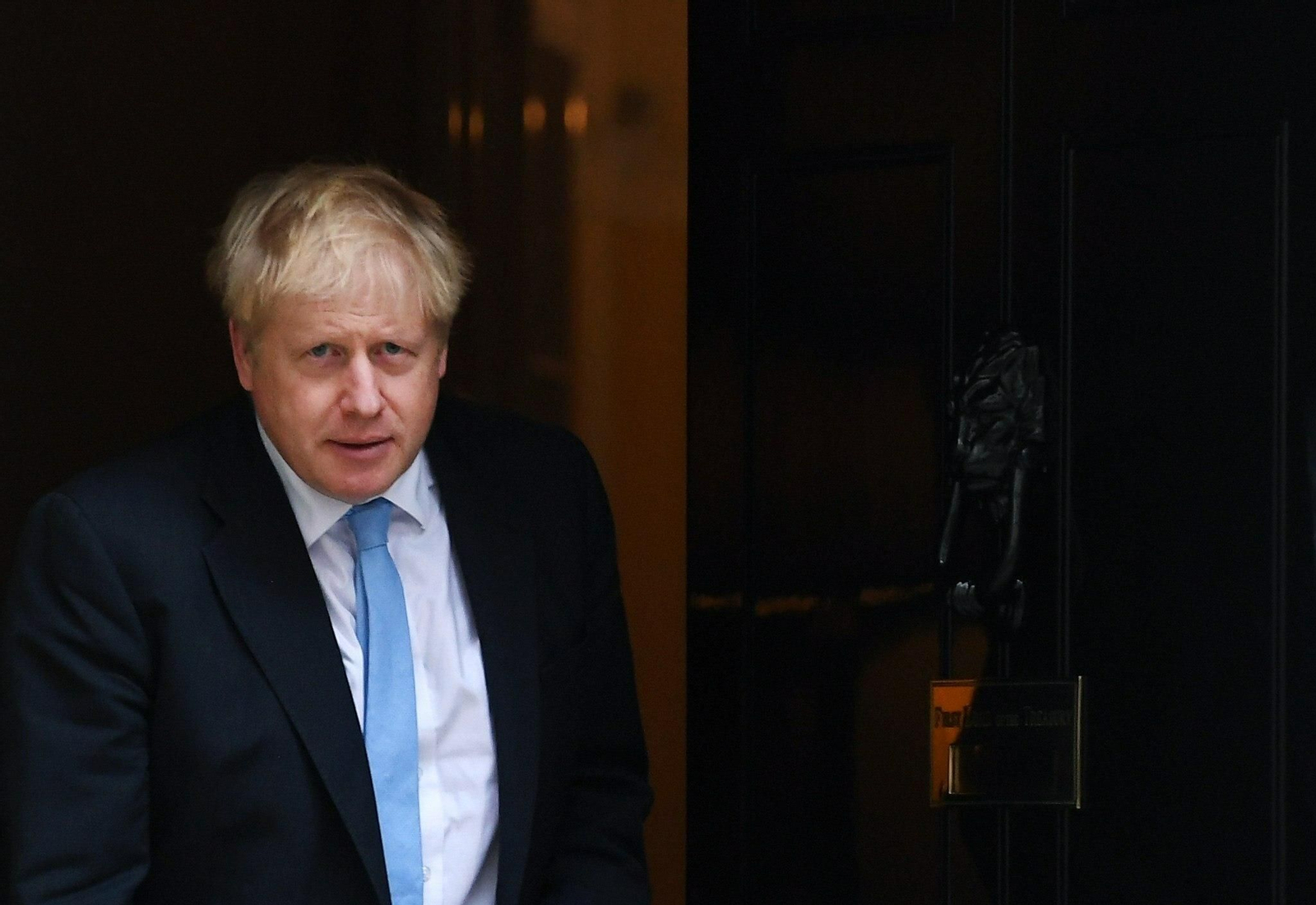 Boris Johnson, primer ministro británico.