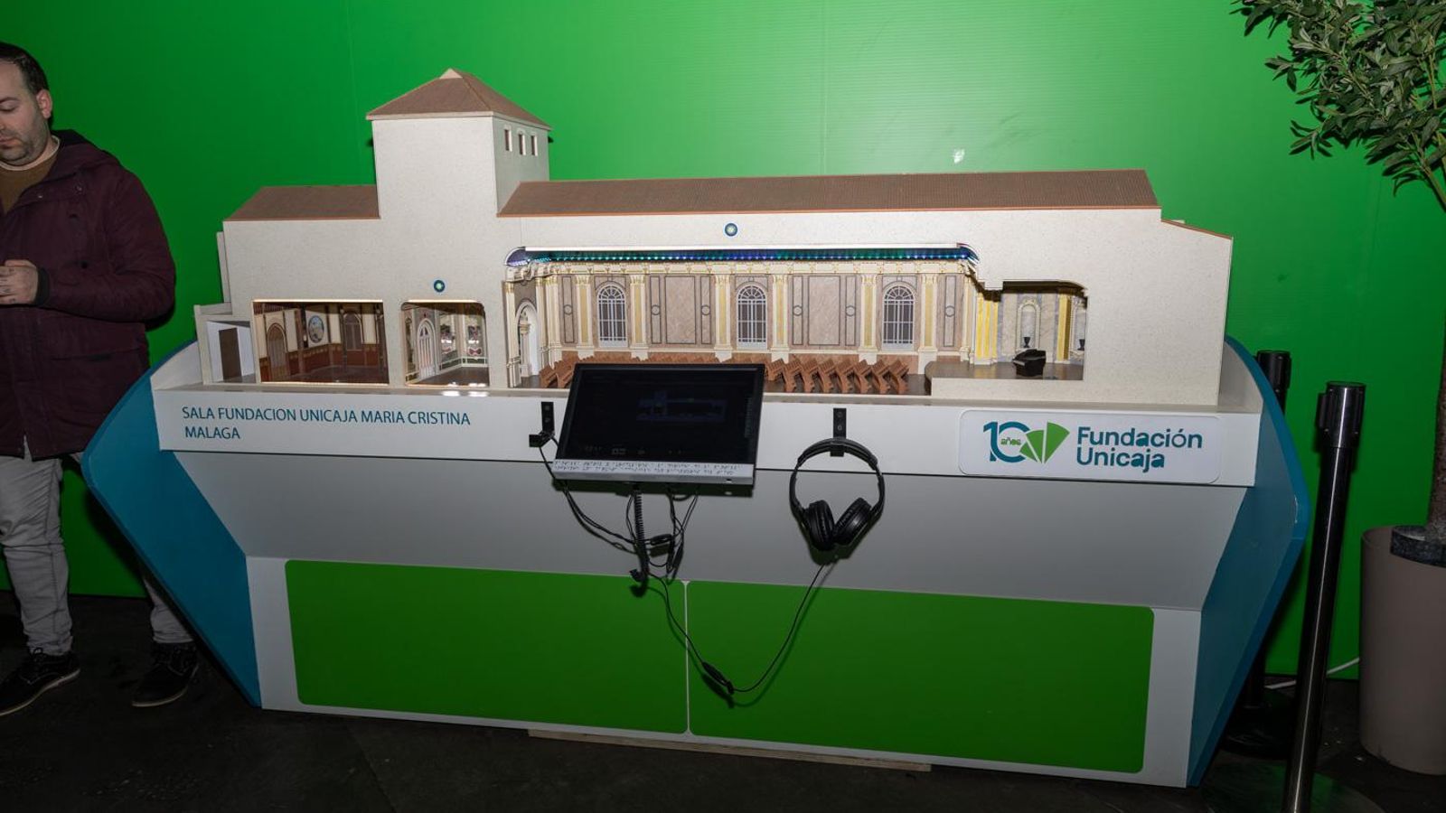 Inauguración en Jaén del Espacio Fundación Unicaja con motivo de la conmemoración del décimo aniversario de la entidad