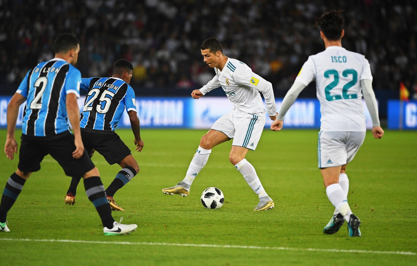 El Real Madrid-Gremio, en imágenes