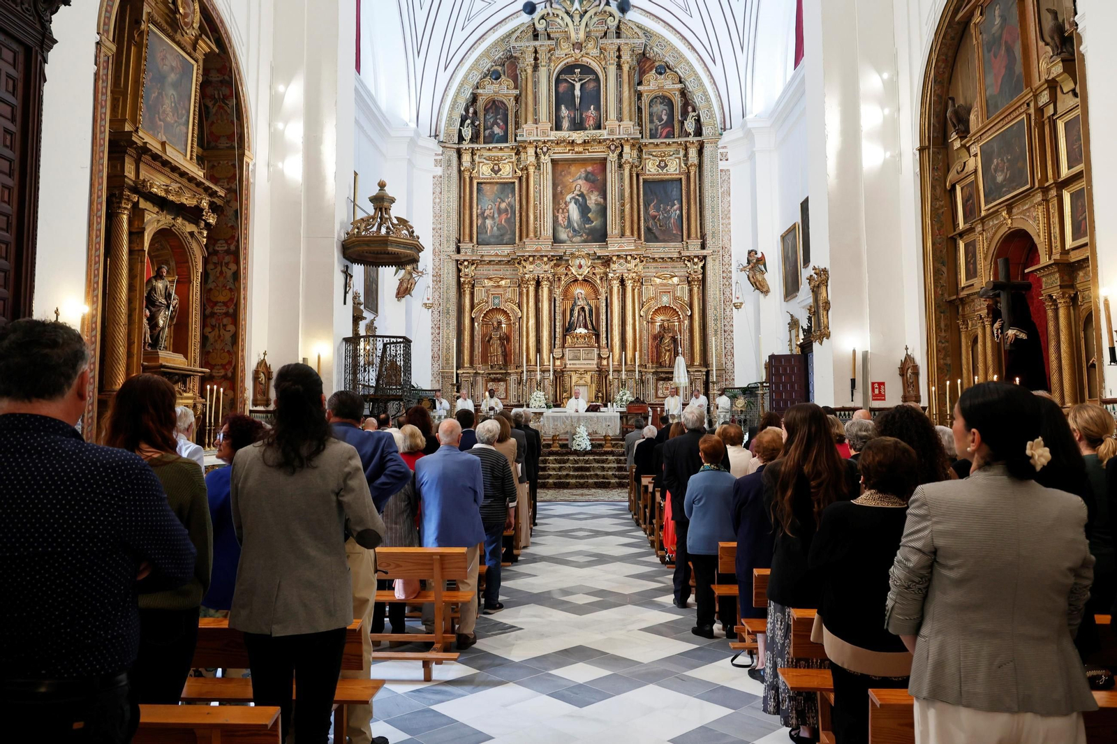 La misa celebrada el pasado jueves.