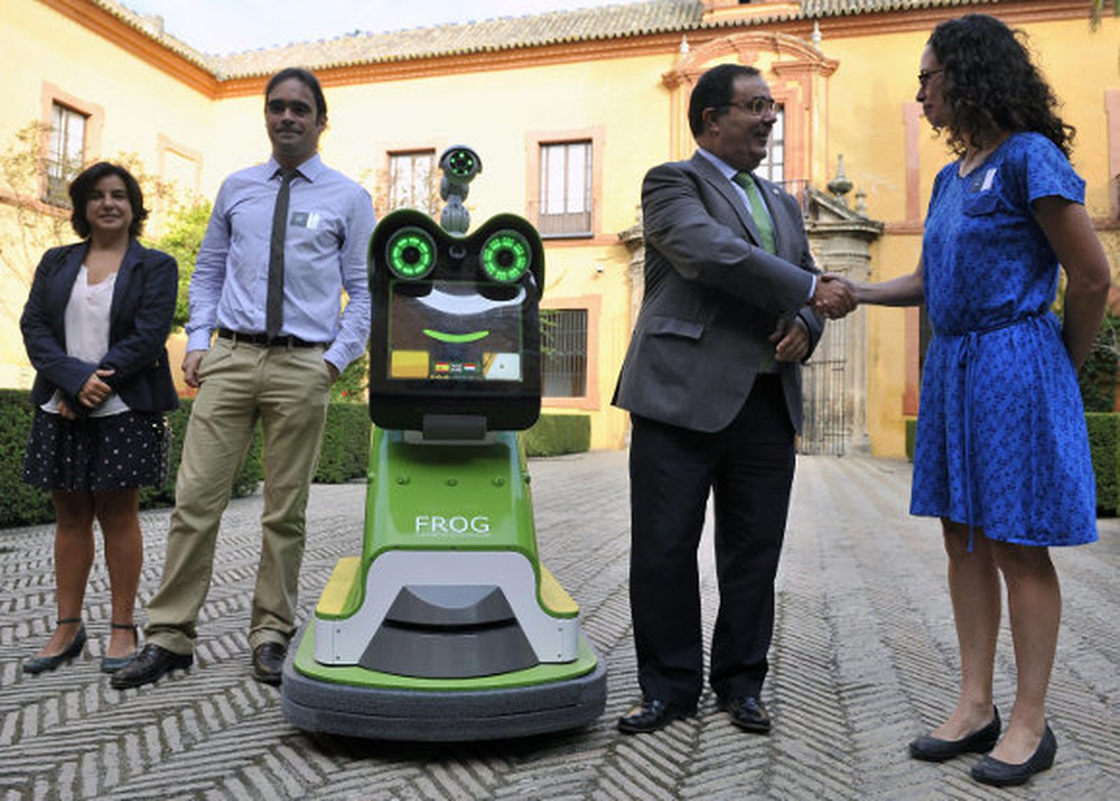 Un guía 2.0 recorre el Alcázar