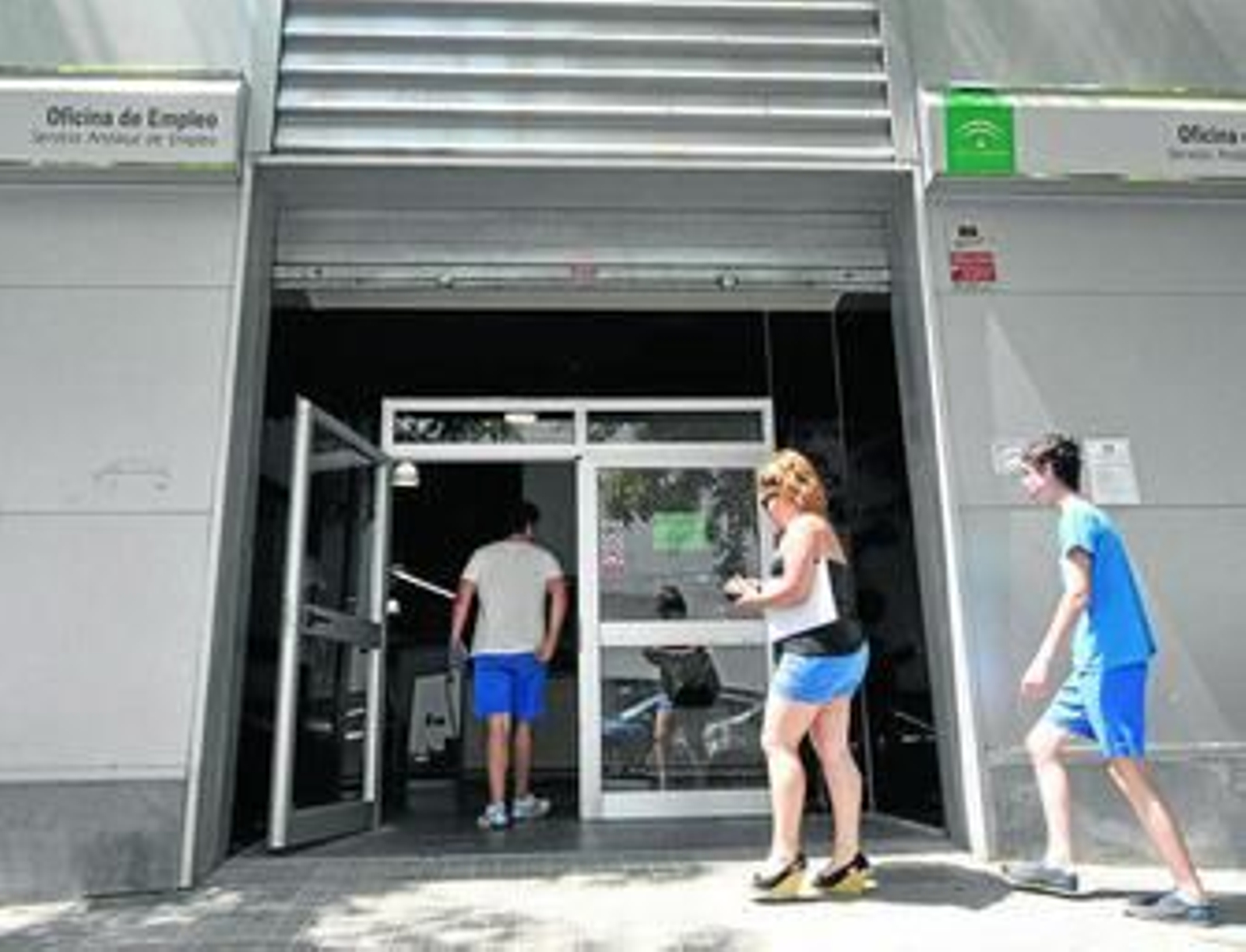 La oficina de empleo de Camas, situada en el popular barrio de La Pañoleta del municipio. La oficina de empleo de Camas, situada en el popular barrio de La Pañoleta del municipio.