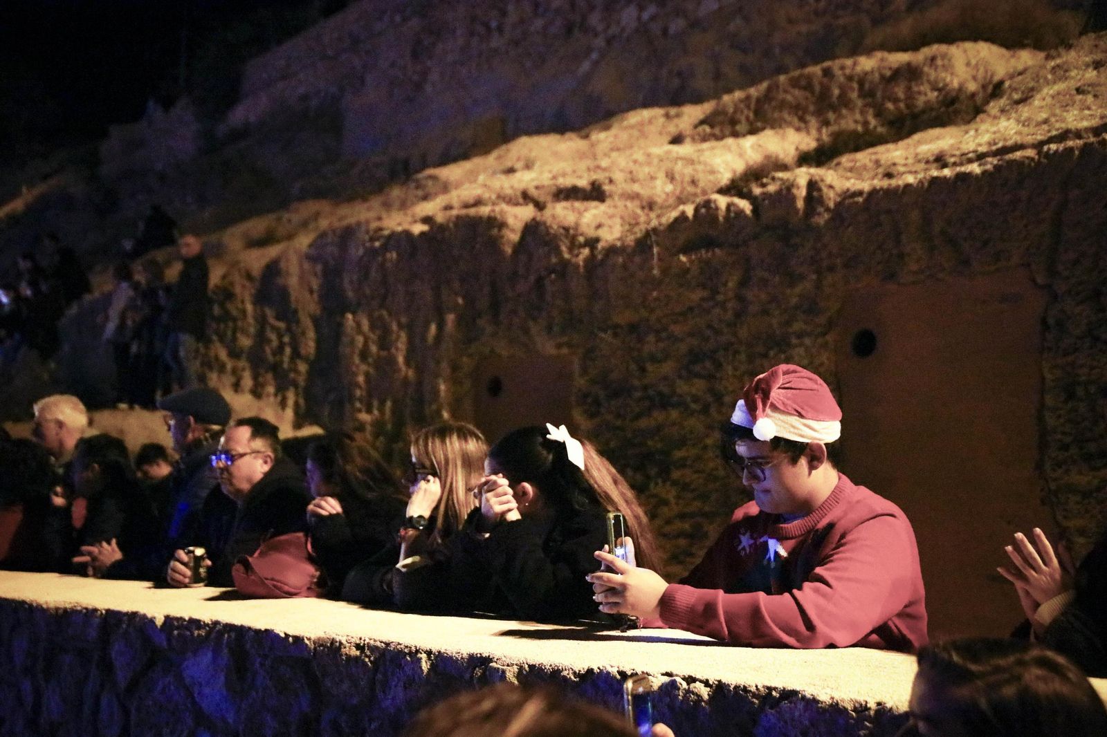 La Noche de las Candelas del Mesón Gitano de Almería, en imágenes