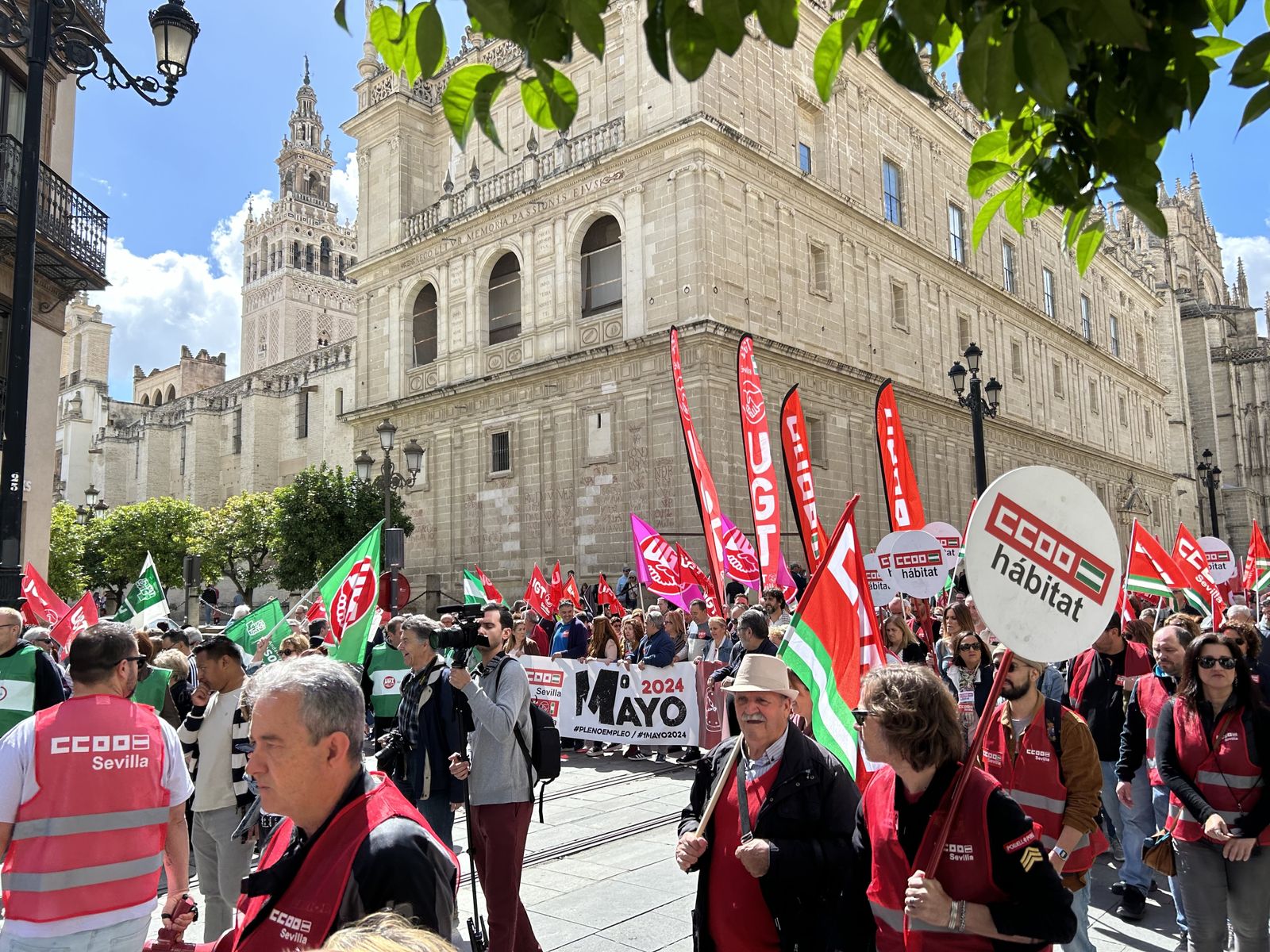 Manifestación día internacional del Trabajo