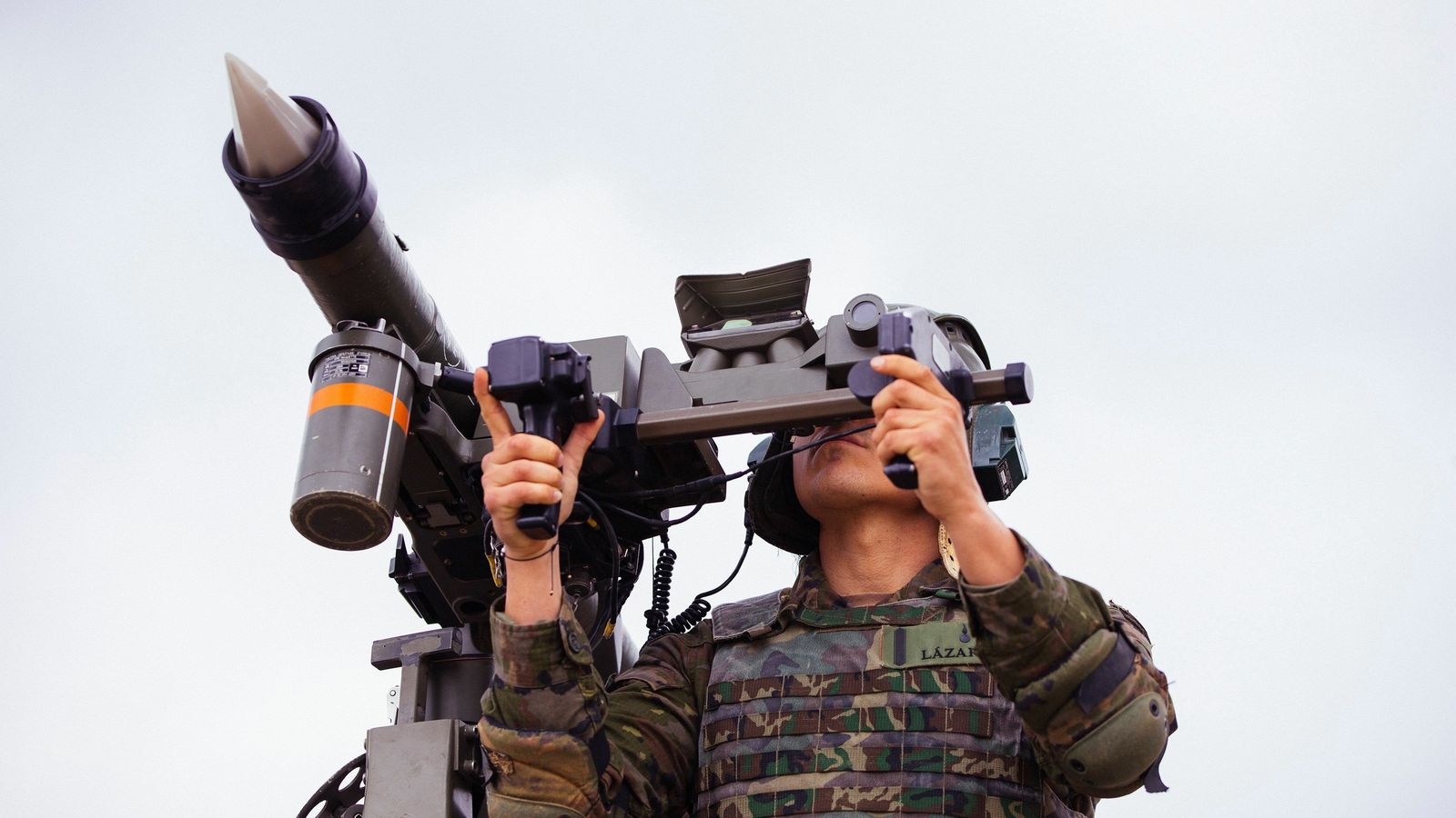 Uno de los militares de la operación 'Eagle Eye'.