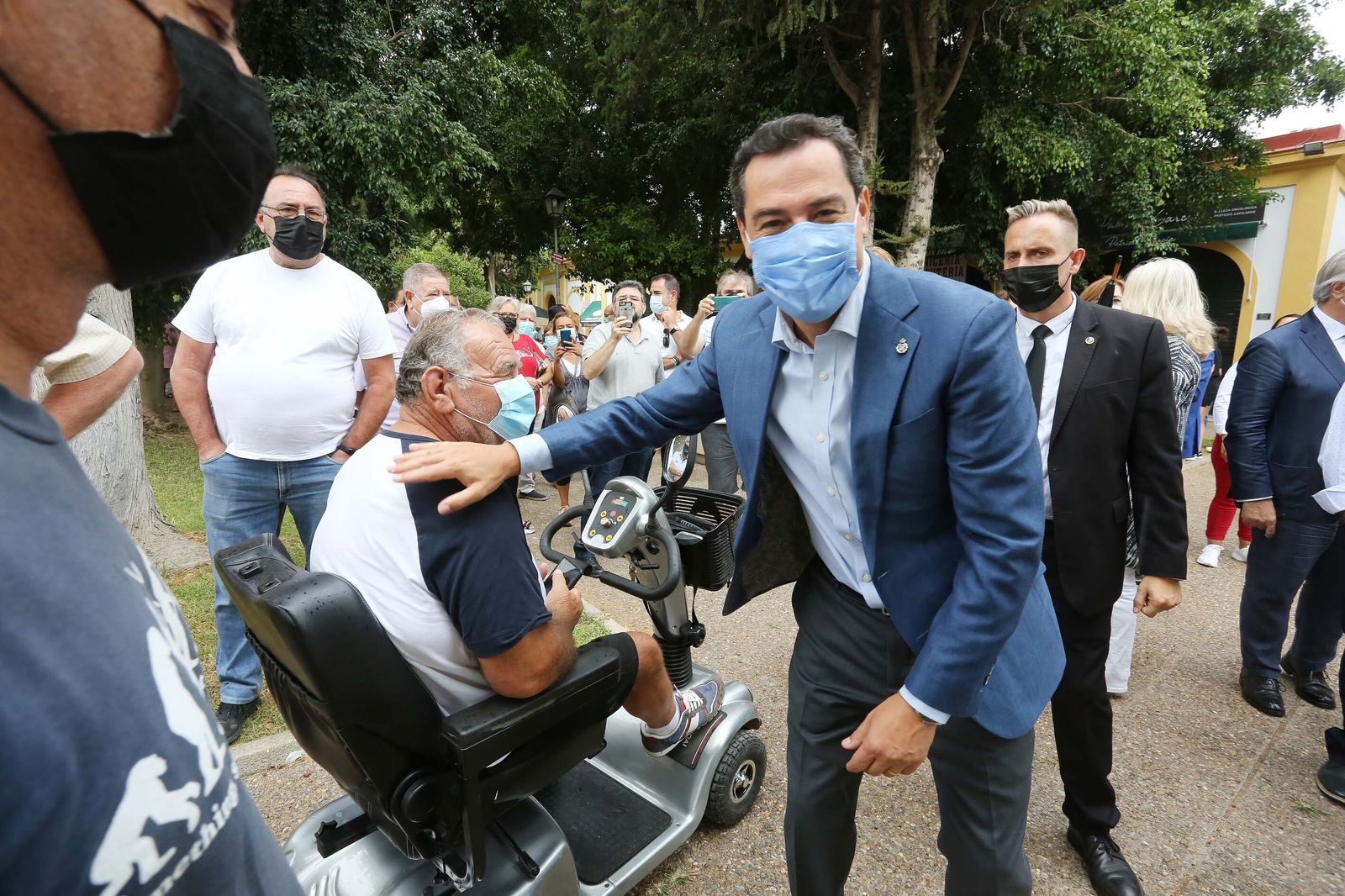 Visita institucional de Juanma Moreno Bonilla a Jerez