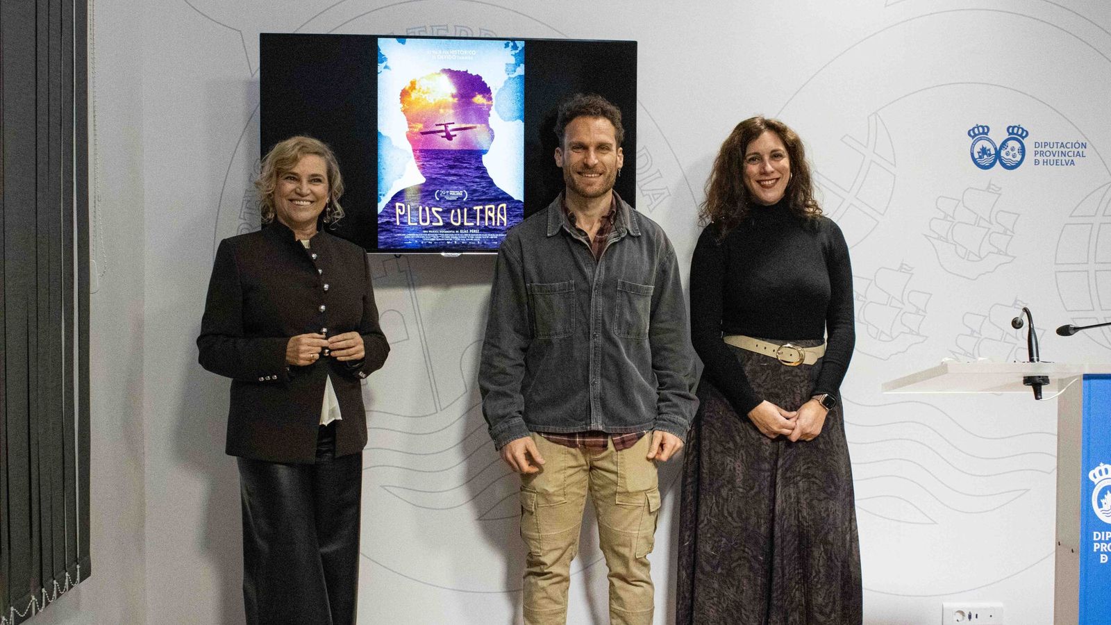 Elías Pérez en la presentación del documental este martes.