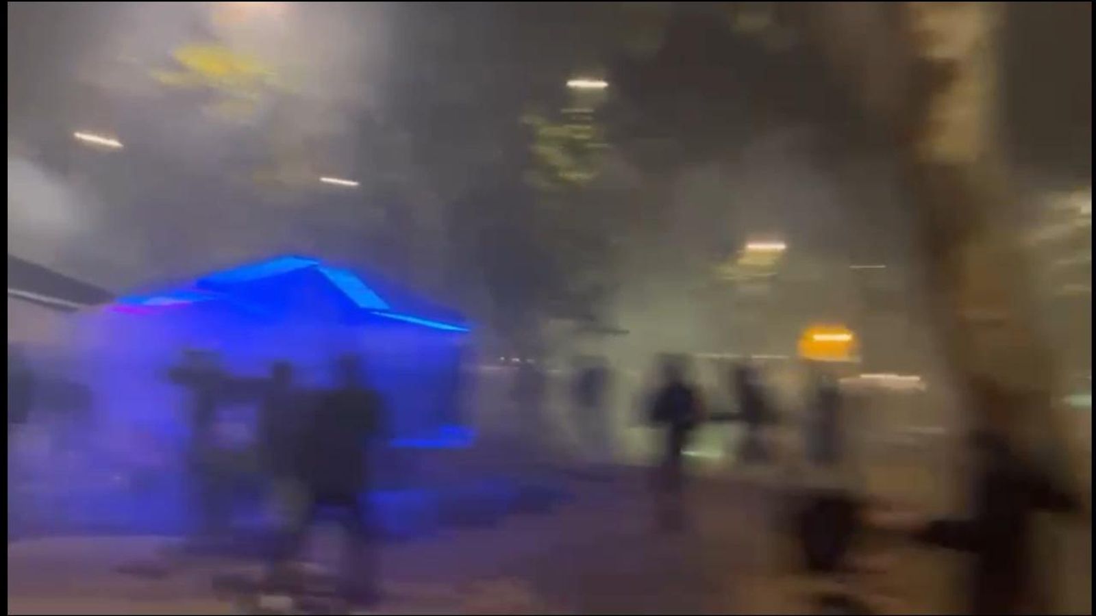 Ultras de la Fiorentina provocan incidentes en la Alameda