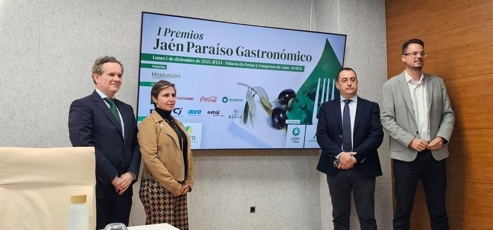 Presentación de los I Premios Jaén Paraíso Gastronómico.