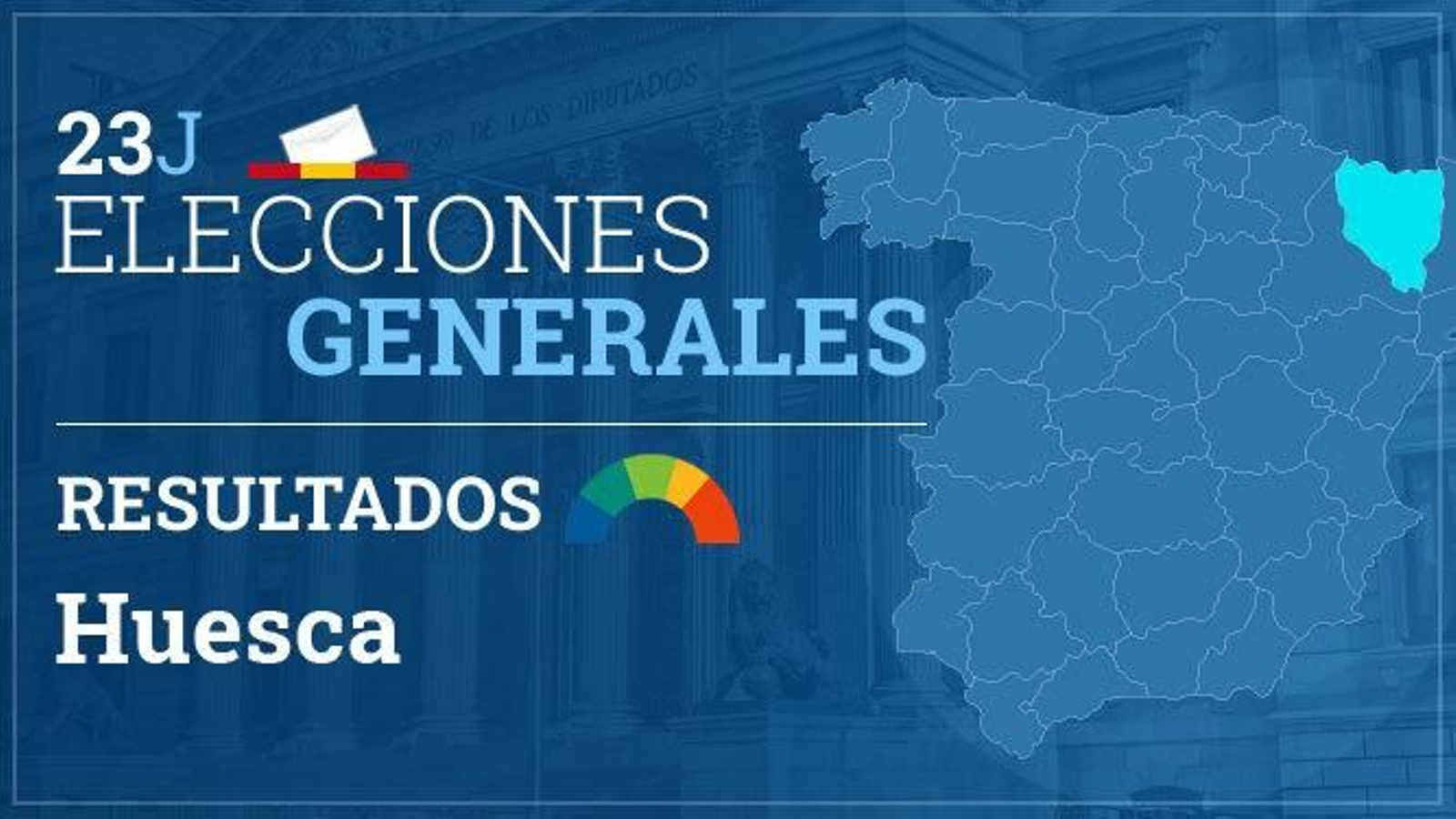Huesca | Resultados elecciones generales 2023