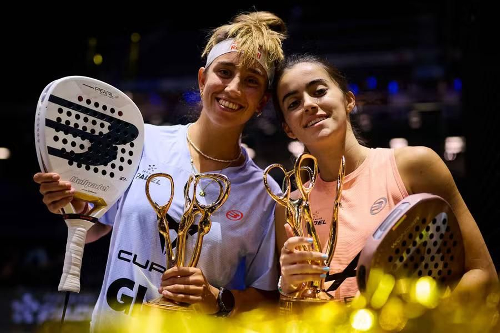 Bea González celebra.